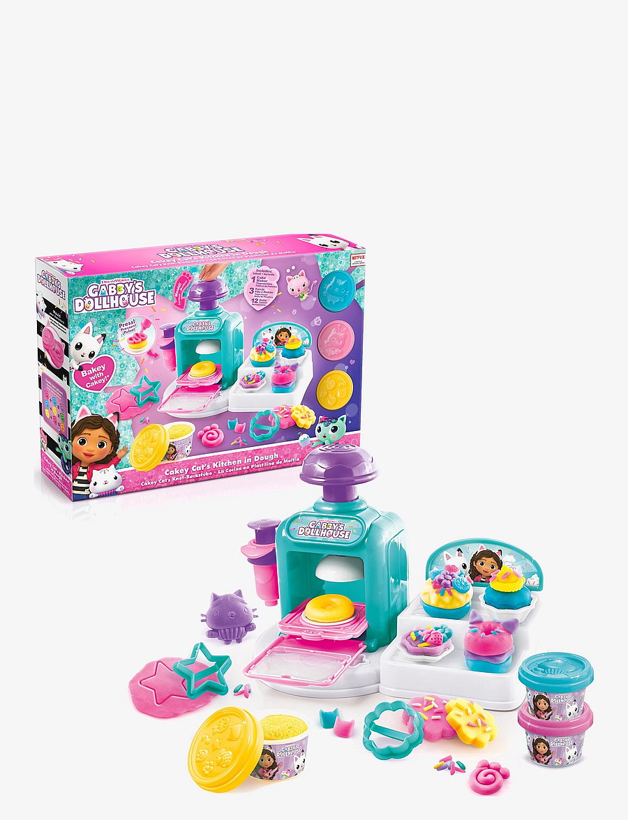 AMO - GABBY'S DOLLHOUSE Cakey Cats Kitchen in Dough - multicolor - 0