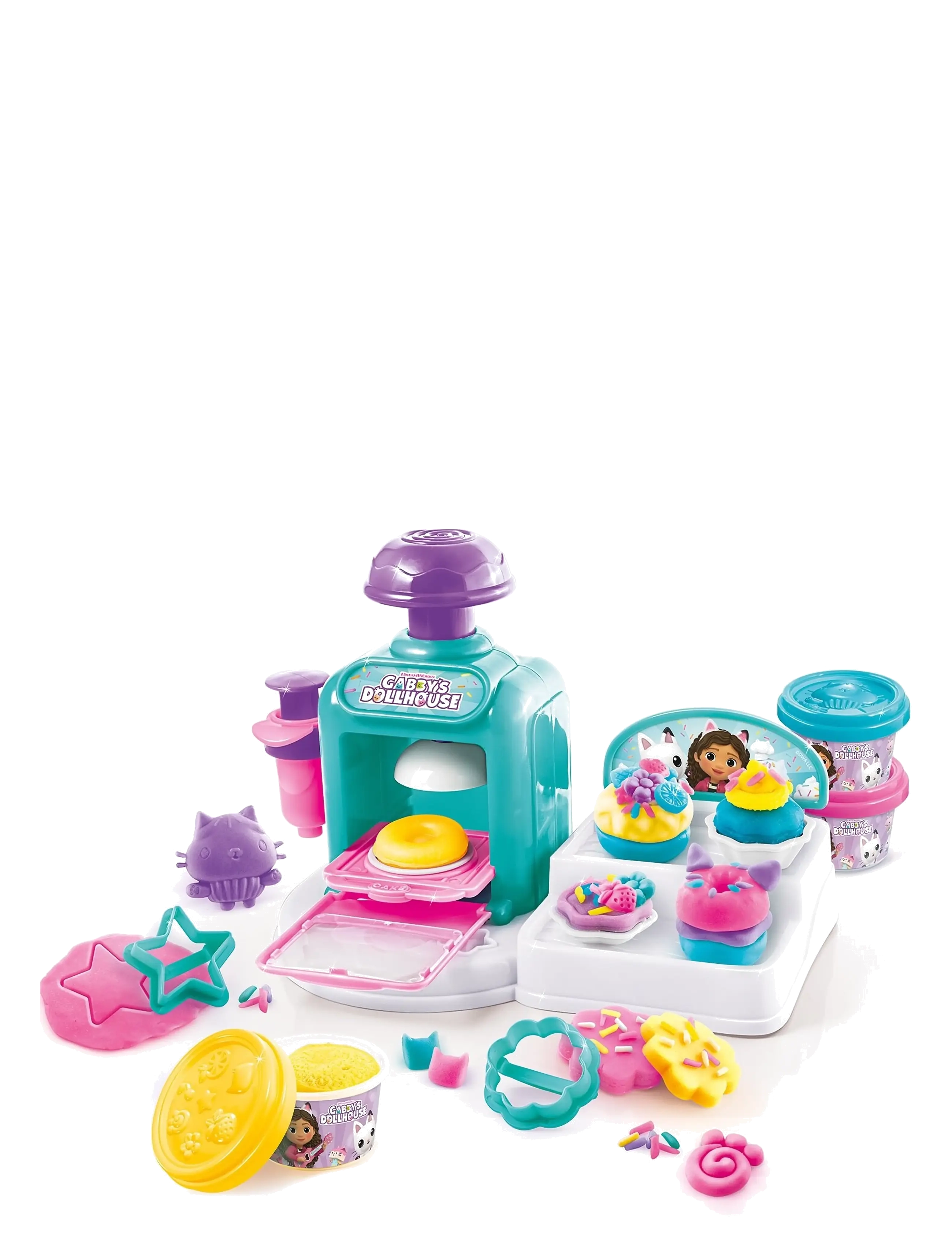 AMO - GABBY'S DOLLHOUSE Kitchen Kit - modellervoks - multicolor - 2