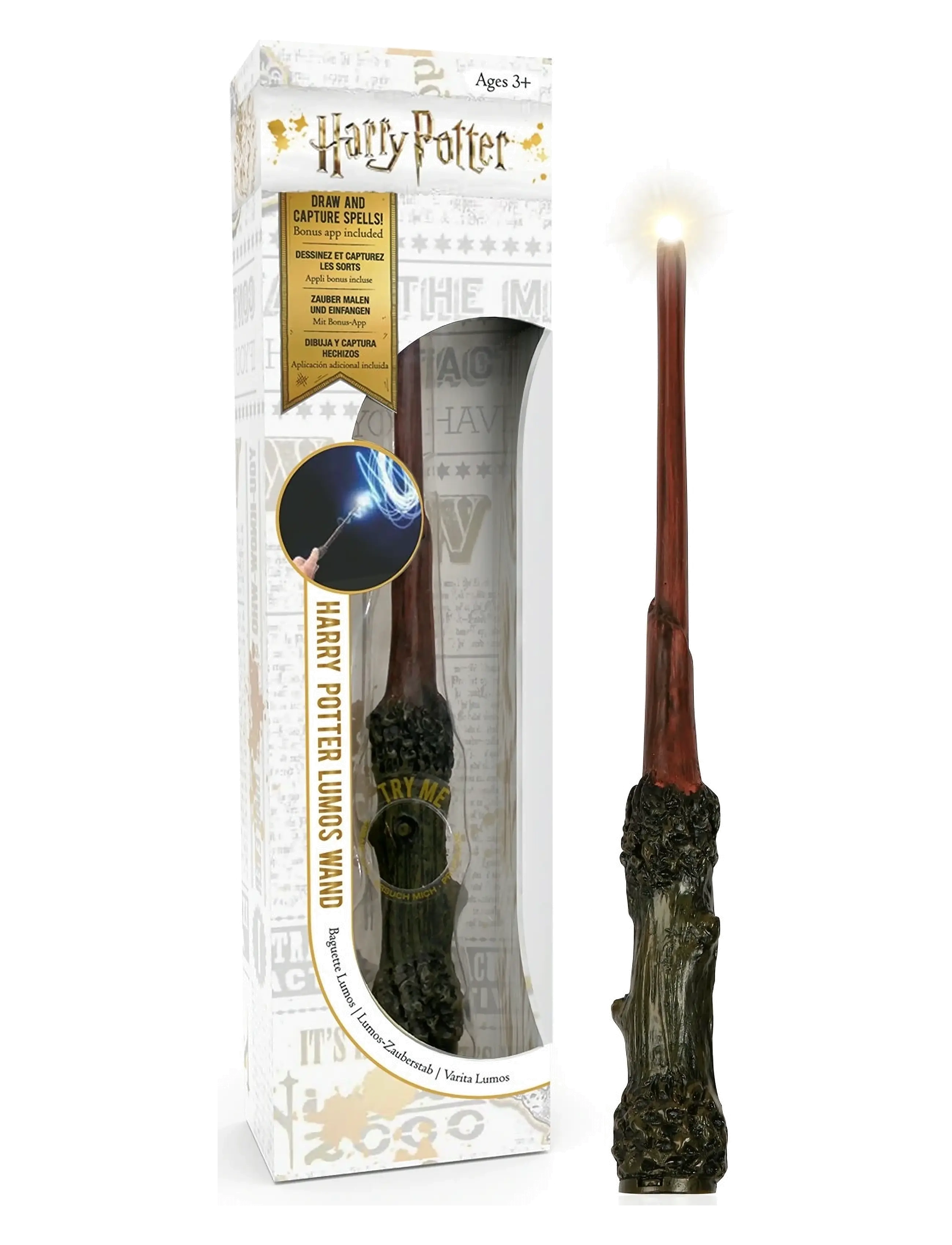 Harry Potter Lumos Wand Harry Potter - Legetøj - MULTICOLOR / brown
