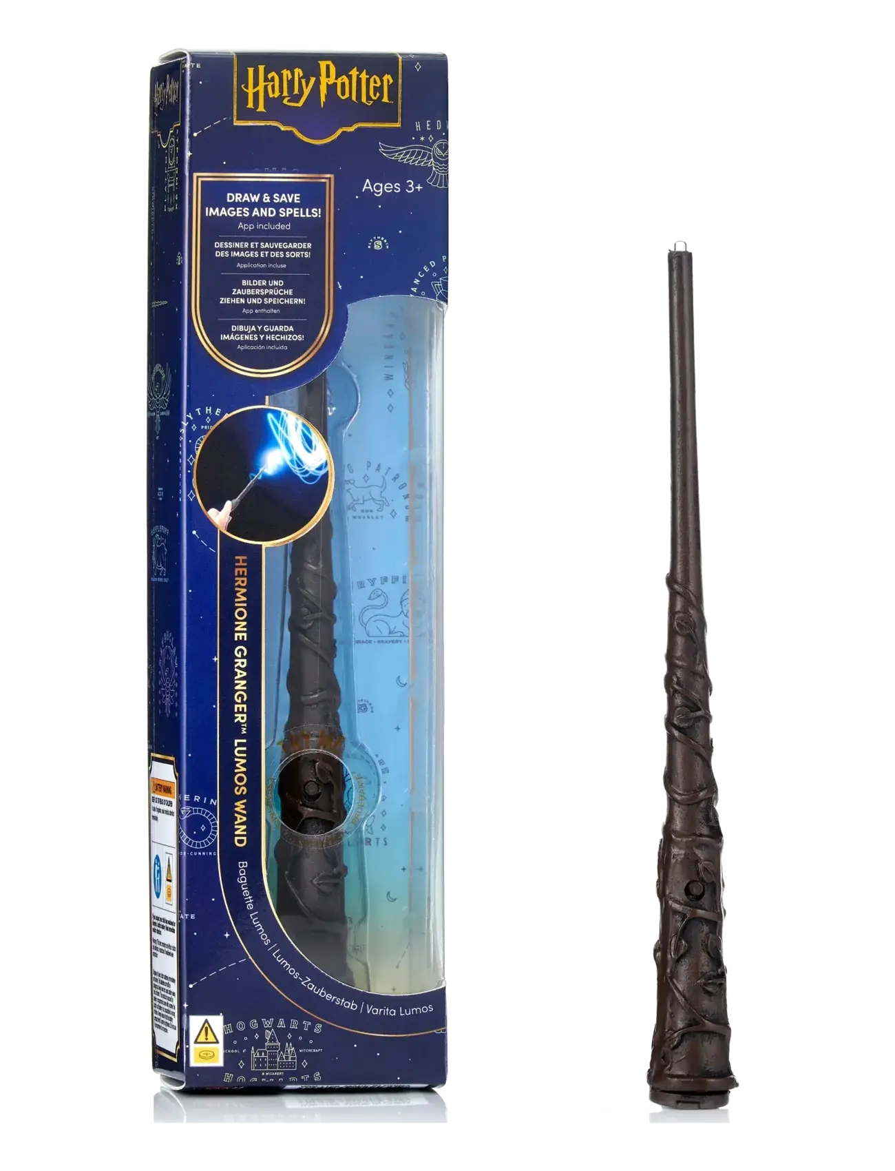 AMO Lumos Wand Hermione - Kostumetilbehør - MULTICOLOR / multi