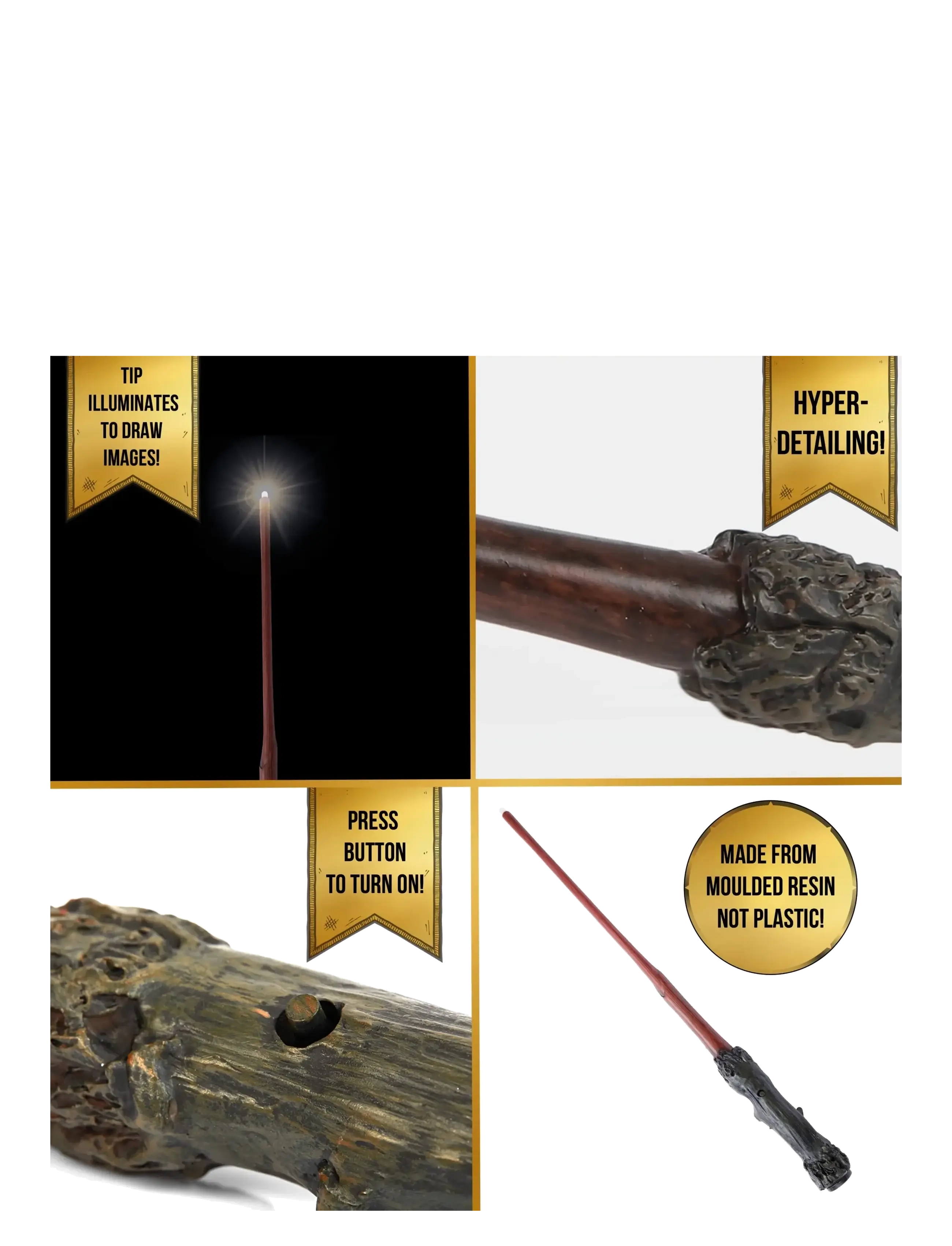 AMO - Lumos Wand Hermione - kostumetilbehør - multicolor - 5