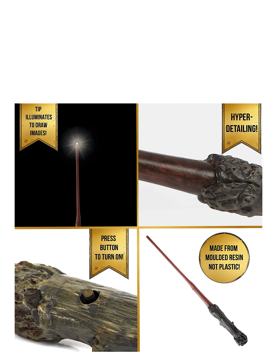 AMO - Lumos Wand Hermione - kostumetilbehør - multicolor - 5
