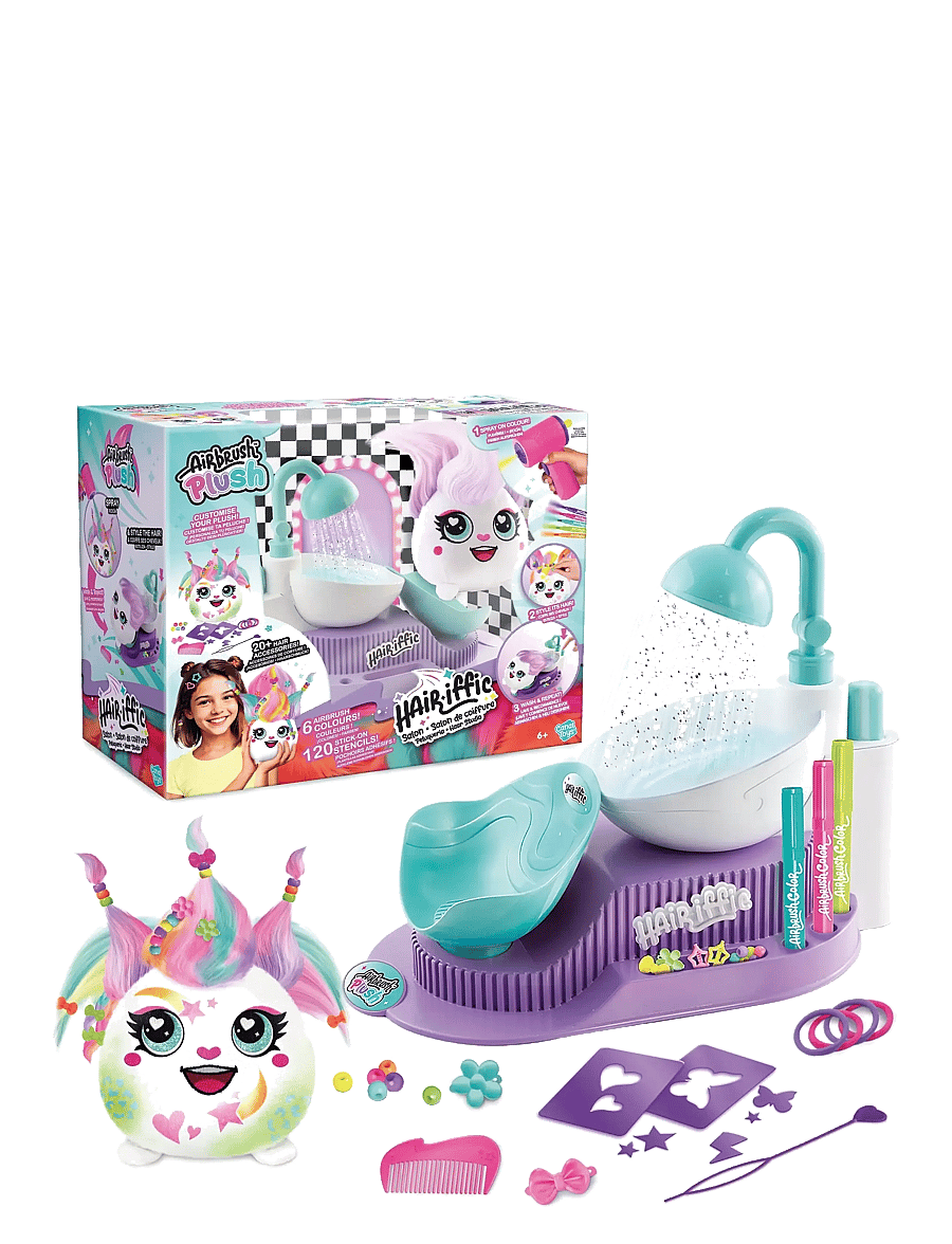 AMO - AIRBRUSH PLUSH Hair-iffic Hair Style Salon - greiðsluhaus - multicolor - 2