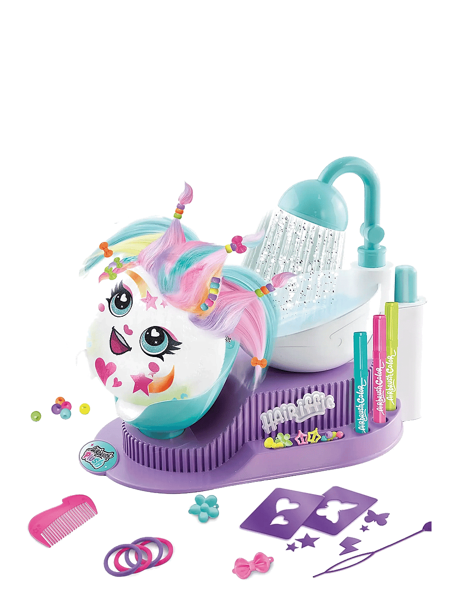 AMO - AIRBRUSH PLUSH Hair-iffic Hair Style Salon - greiðsluhaus - multicolor - 3