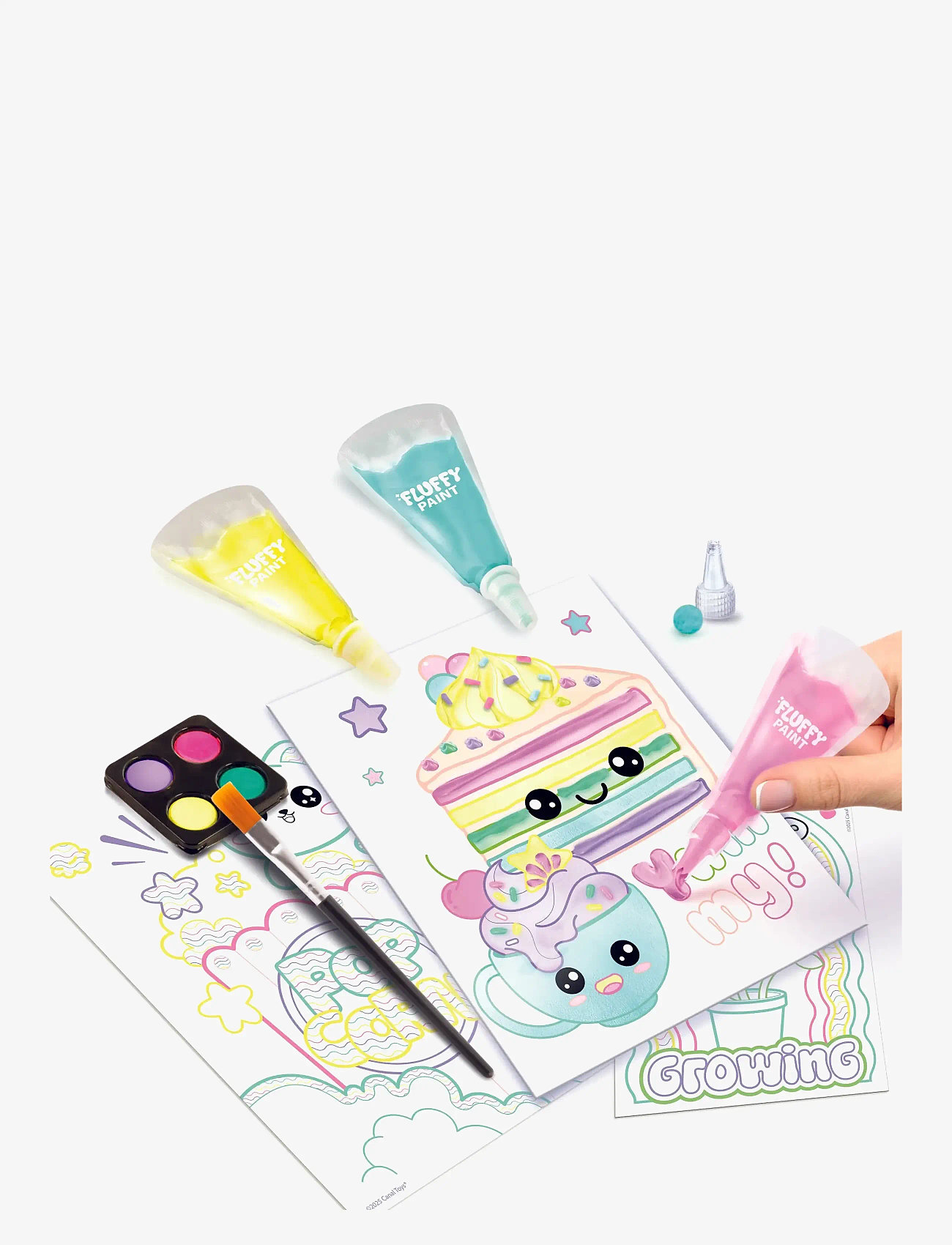 AMO - ART LAB Fluffy Paint Kit - multicolor - 2