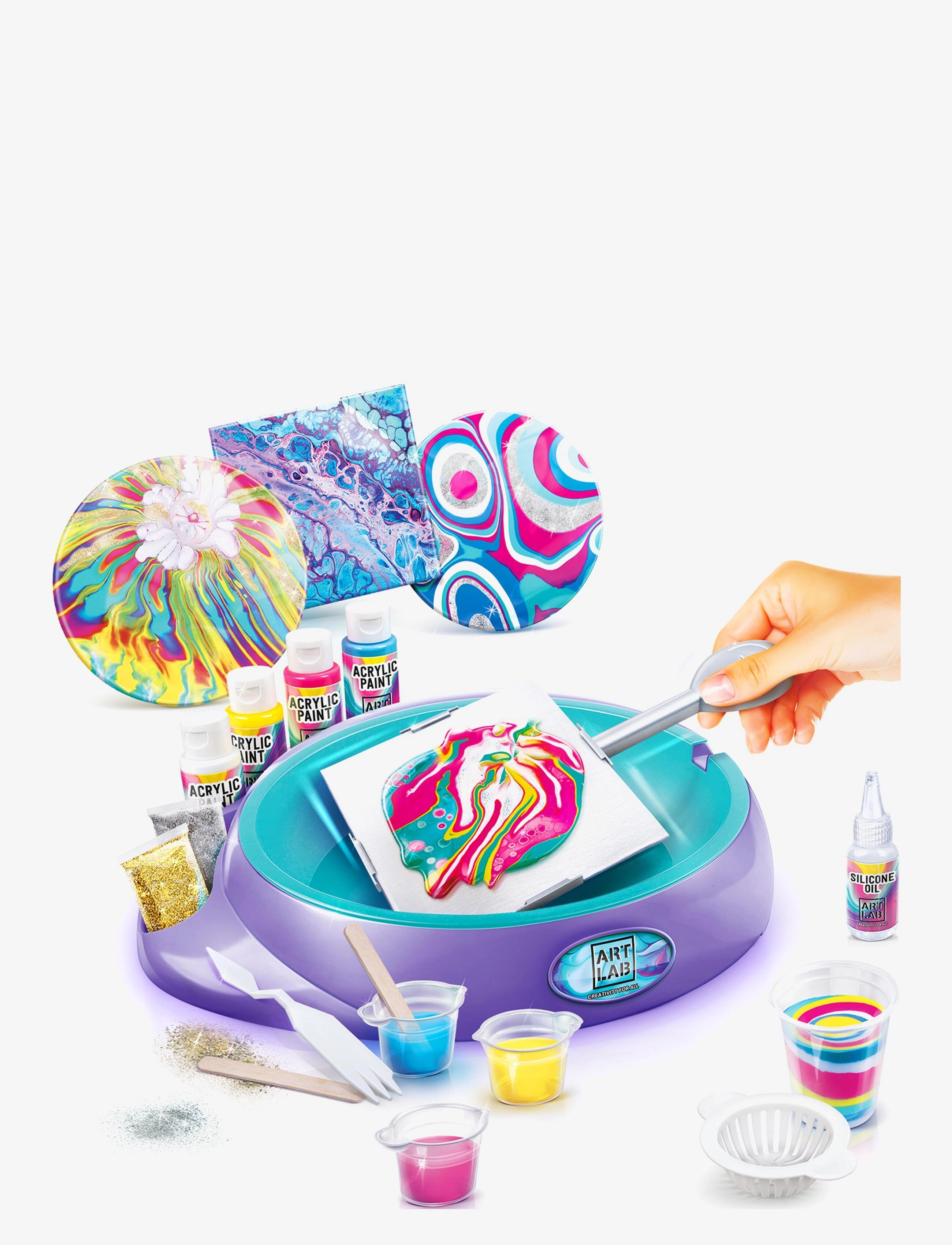 ART LAB - ART LAB Pouring Art Studio - hobbysett - multicolor - 5