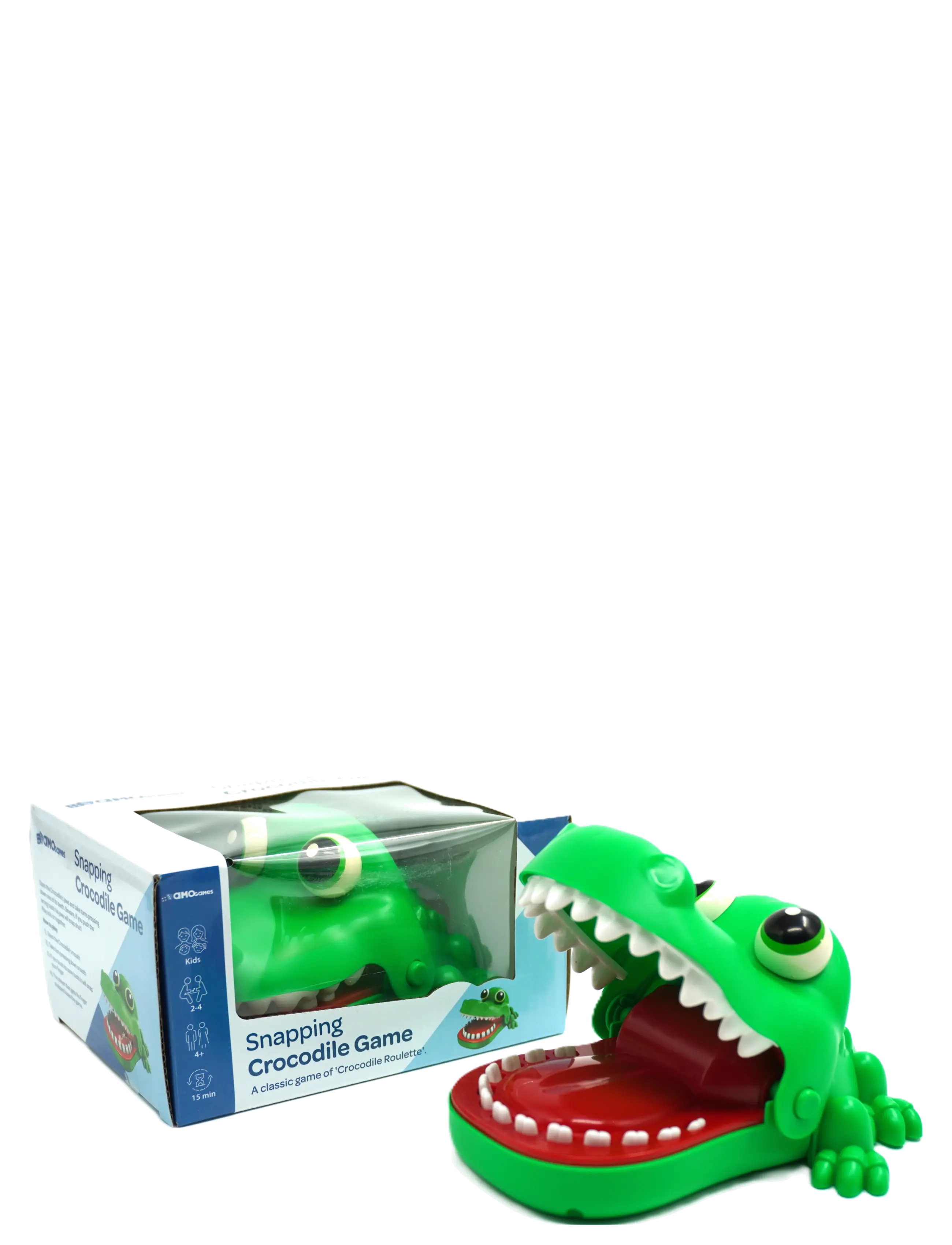 AMO AMO GAMES Snapping Crocodile Game - Spil - MULTICOLOR / green