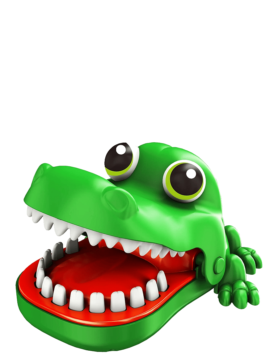 AMO - AMO GAMES Snapping Crocodile Game - brädspel - multicolor - 1