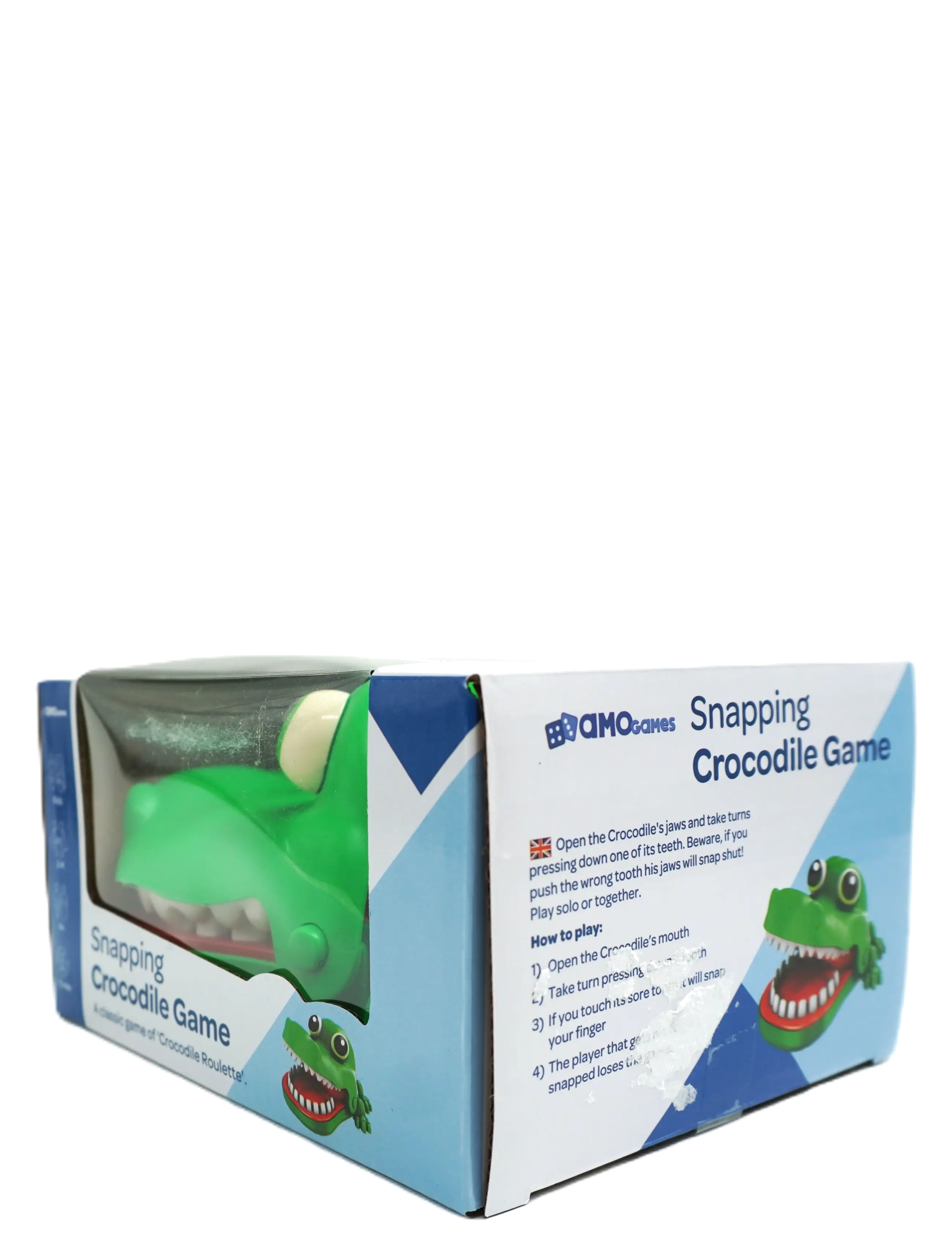 AMO - AMO GAMES Snapping Crocodile Game - brætspil - multicolor - 3