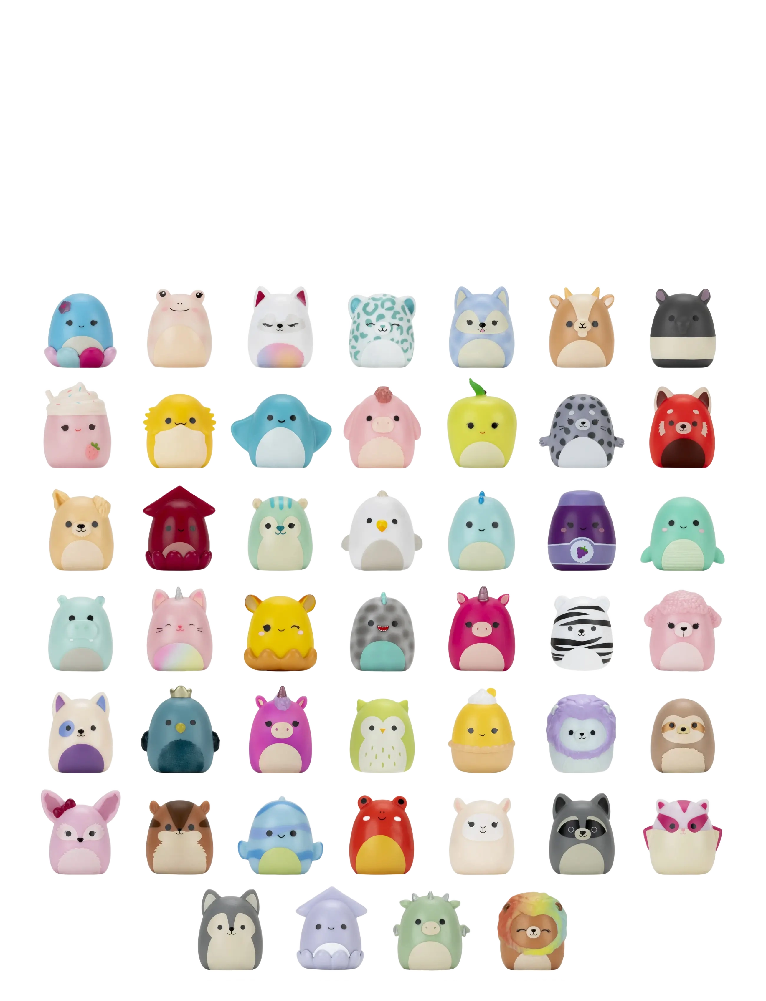 AMO Squish-A-Longs 2,5 cm Blind 2 Pack Asst S2 Cdu, One Size, Multi/patterned, Soft Legetøj > Stuffed Animals, Børn
