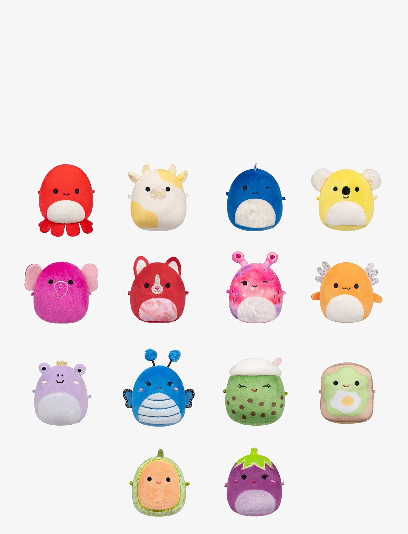 AMO - Squish-a-longs 2,5 cm Blind 2 Pack Asst S2 CDU - multicolor - 1