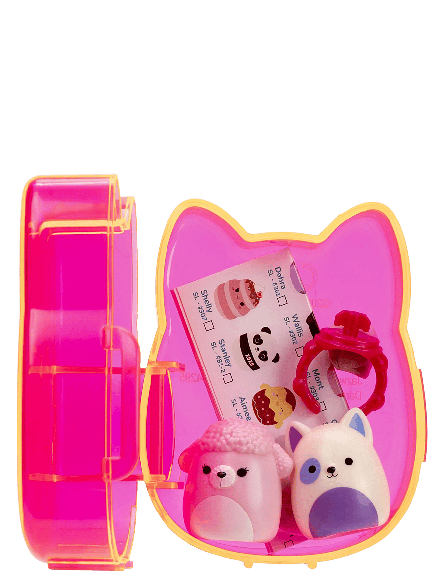 AMO - Squish-a-longs 2,5 cm Blind 2 Pack Asst S2 CDU - mjukisdjur - multicolor - 2