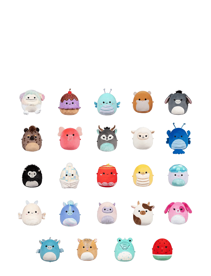 AMO - Micromallows 6 cm Blind Plush Asst S2 CDU - tøjdyr - multicolor - 0