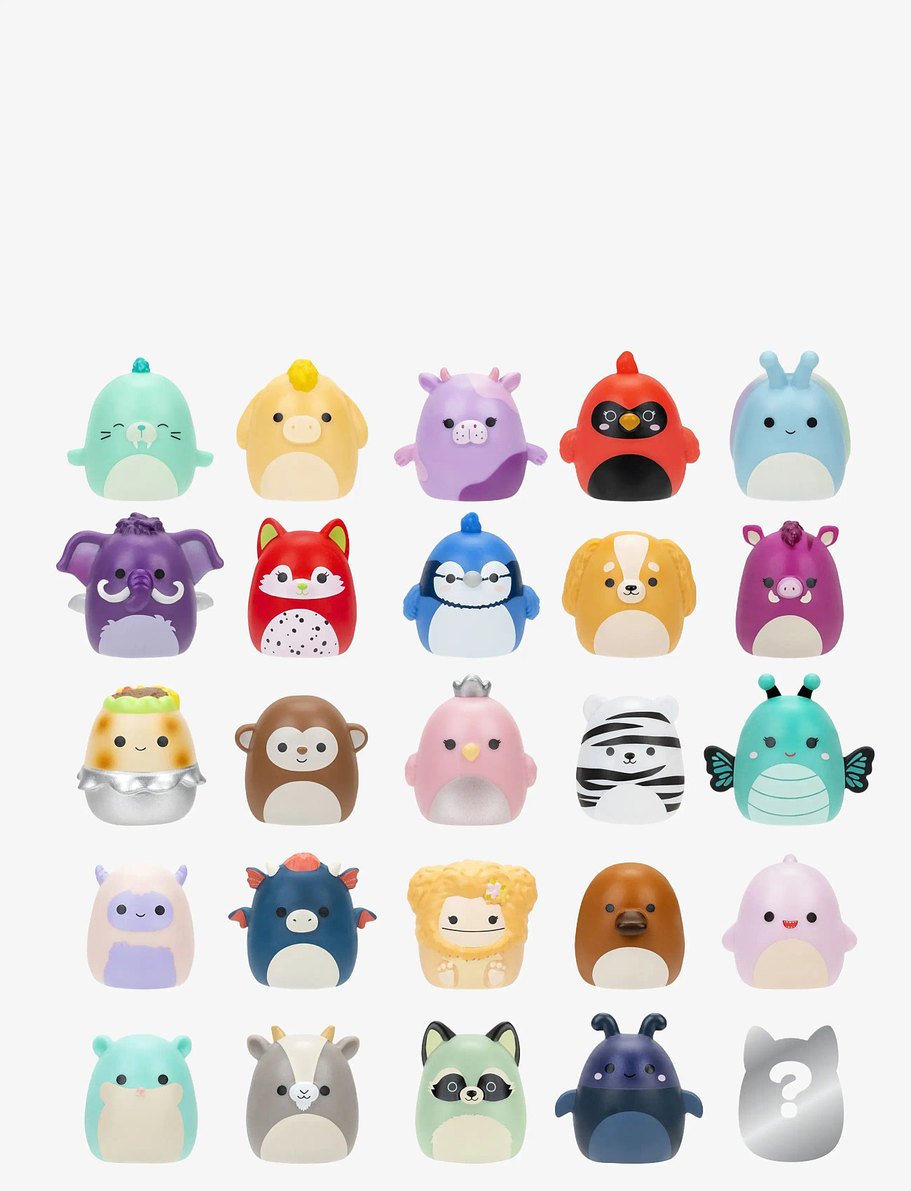AMO - Squish-a-longs 2,5 cm 25 Pack S2 - stuffed animals - multicolor - 1