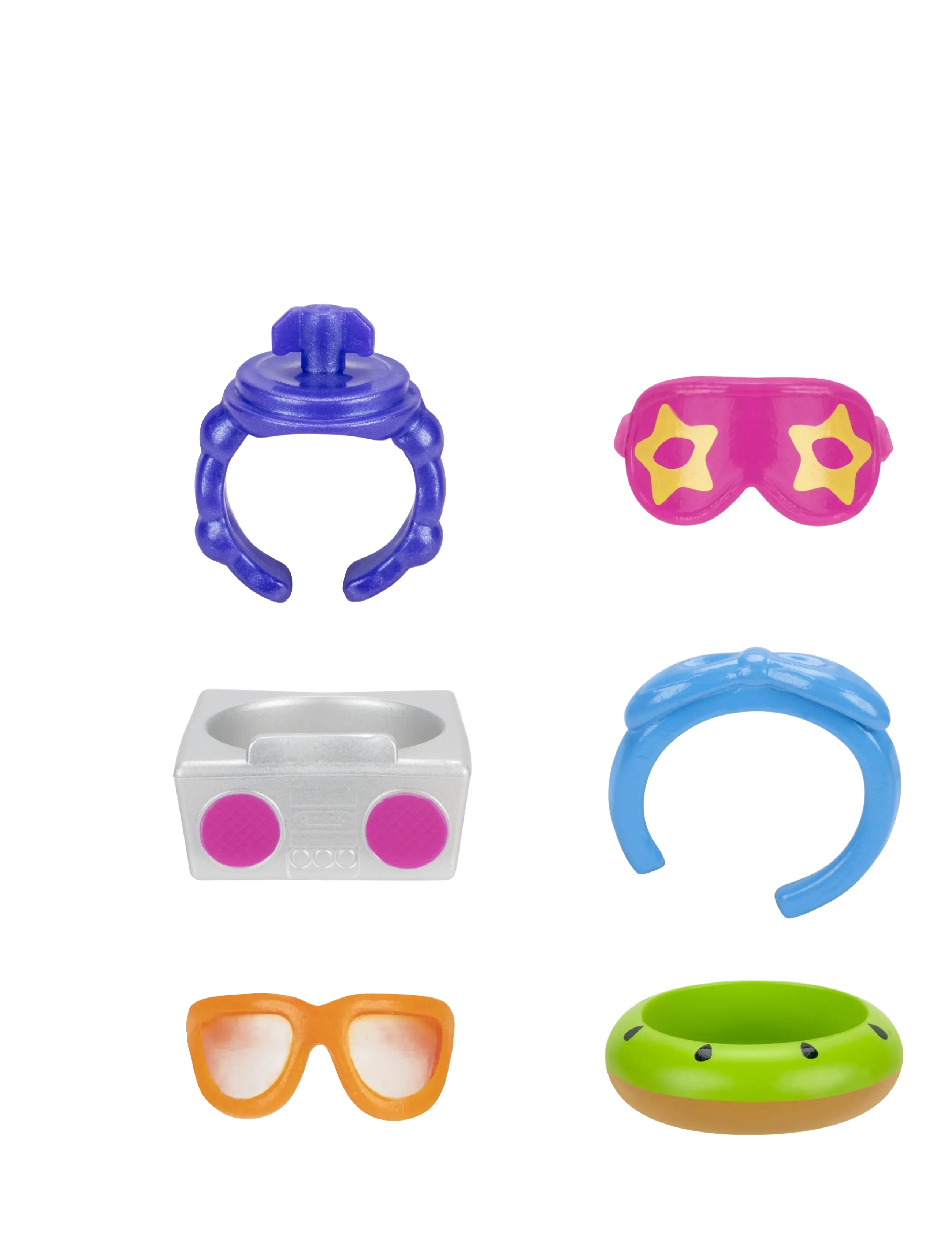 AMO - Squish-a-longs 2,5 cm 25 Pack S2 - tøjdyr - multicolor - 2