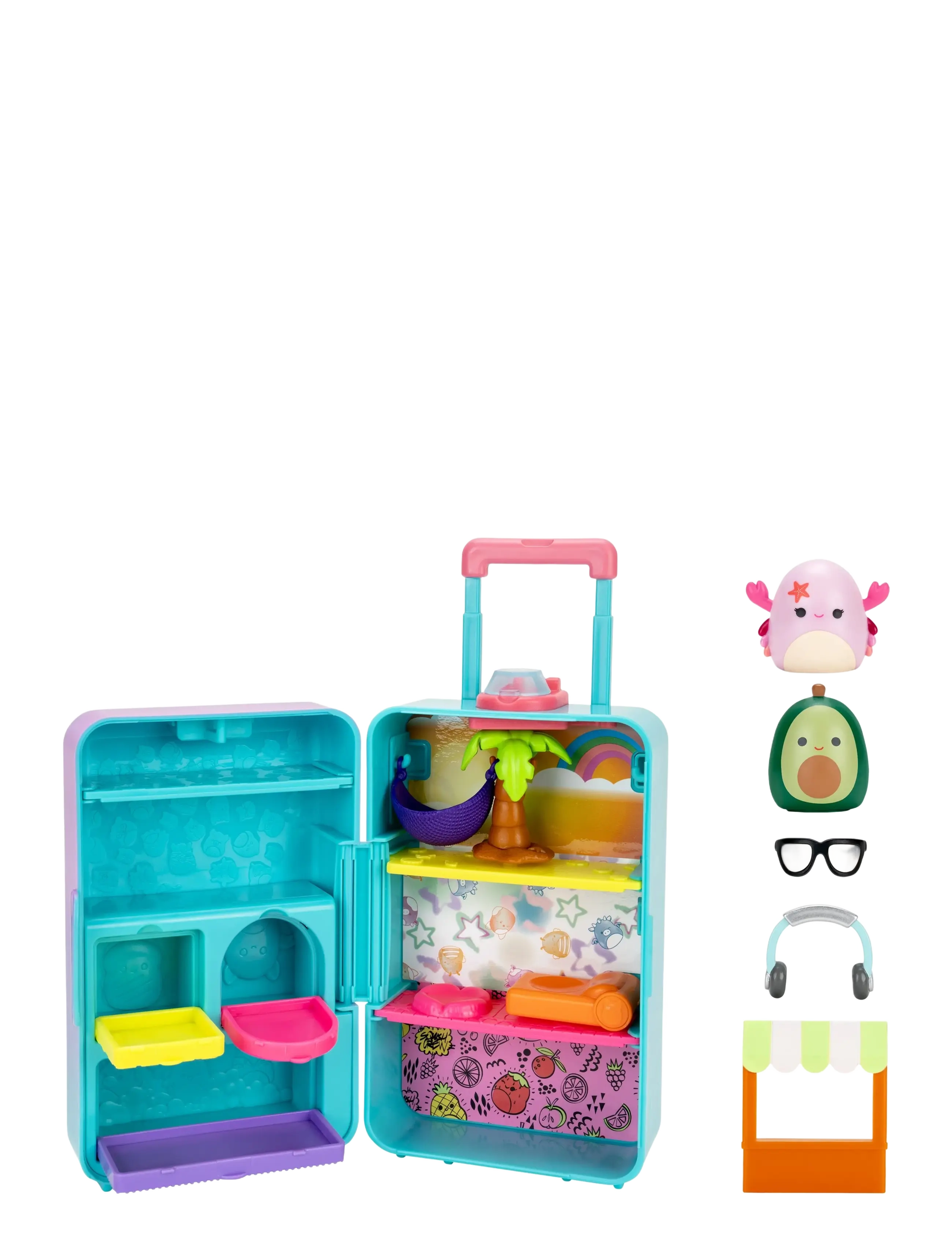 AMO - Squish-a-longs Luggage Playset - legesæt - multicolor - 1