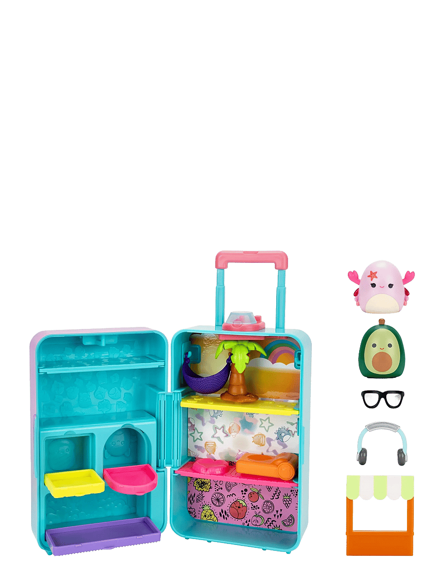 AMO - Squish-a-longs Luggage Playset - leikfangasett - multicolor - 1