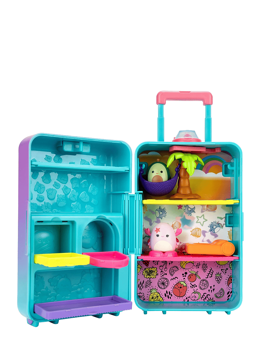 AMO - Squish-a-longs Luggage Playset - leikfangasett - multicolor - 3