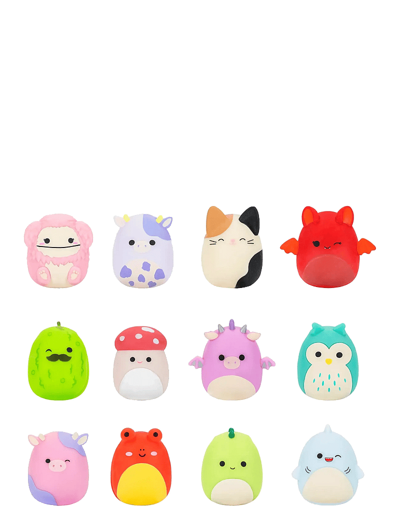 AMO - FIG BANDS Squishmallows Mystery 2 Pack Asst CDU - tuskudýr - multicolor - 0
