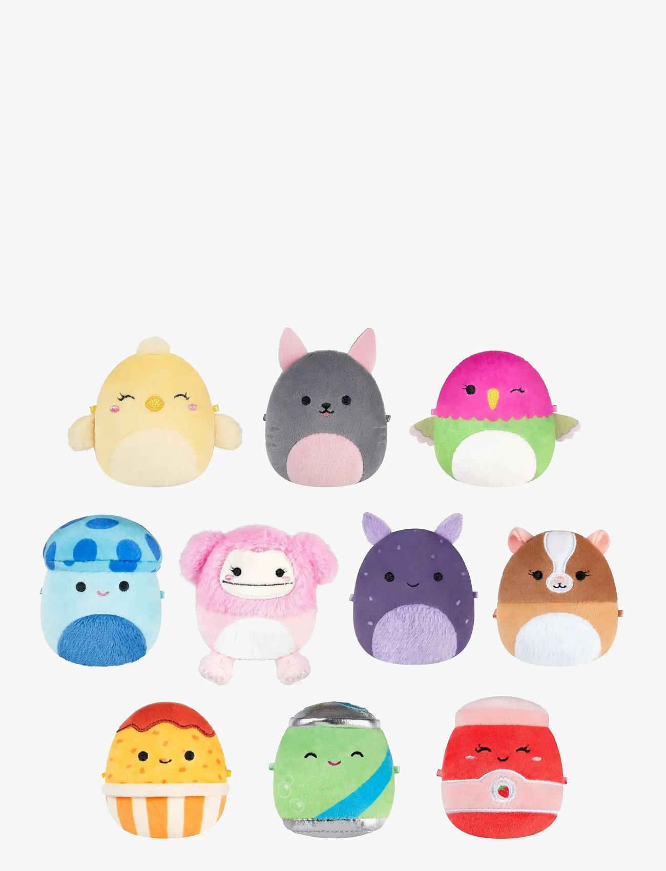 AMO - Micromallows 6 cm Plush 10 Pack - multicolor - 0