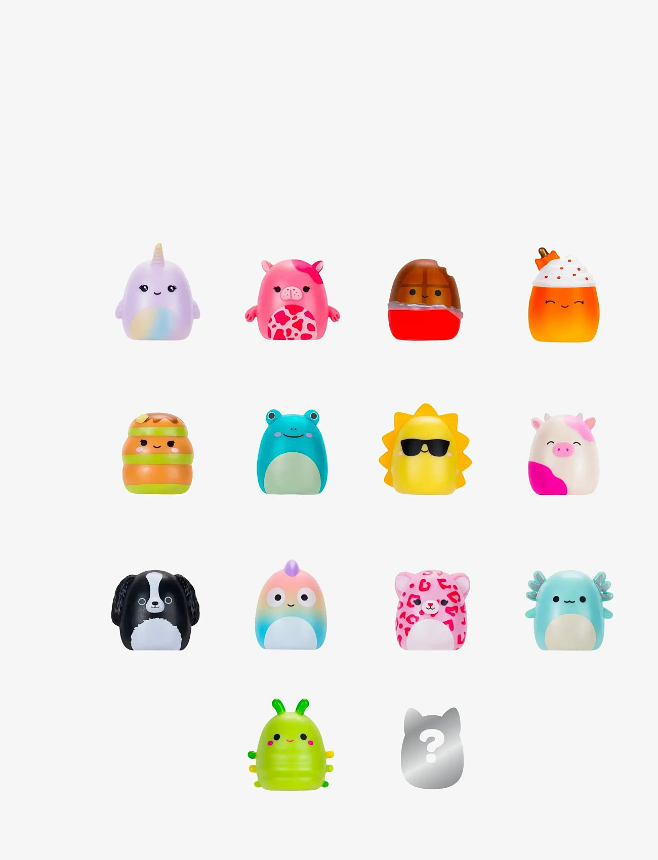 AMO - Squish-a-longs 2,5 cm 14 Pack Style 1 S3 - legesæt - multicolor - 1