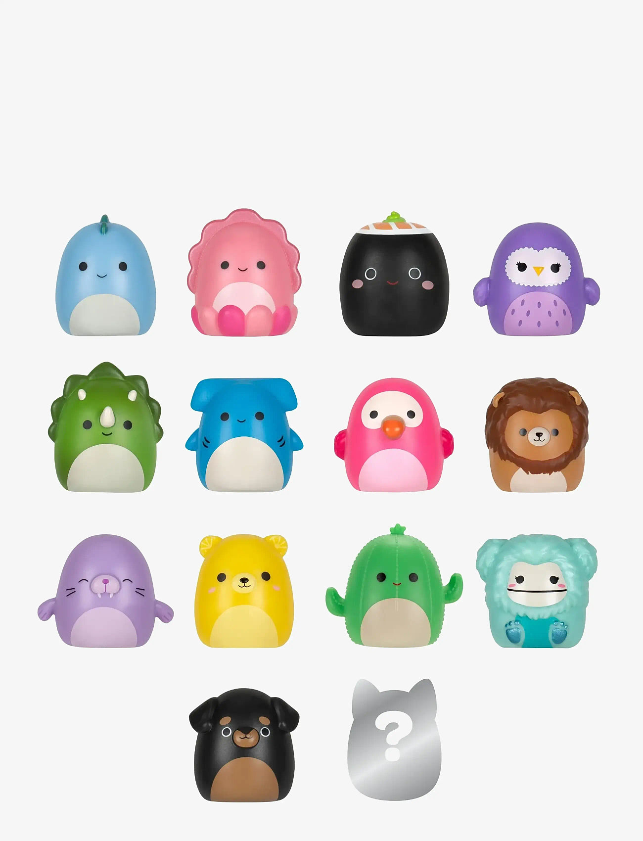 AMO - Squish-a-longs 2,5 cm 14 Pack Style 2 S3 - play sets - multicolor - 1