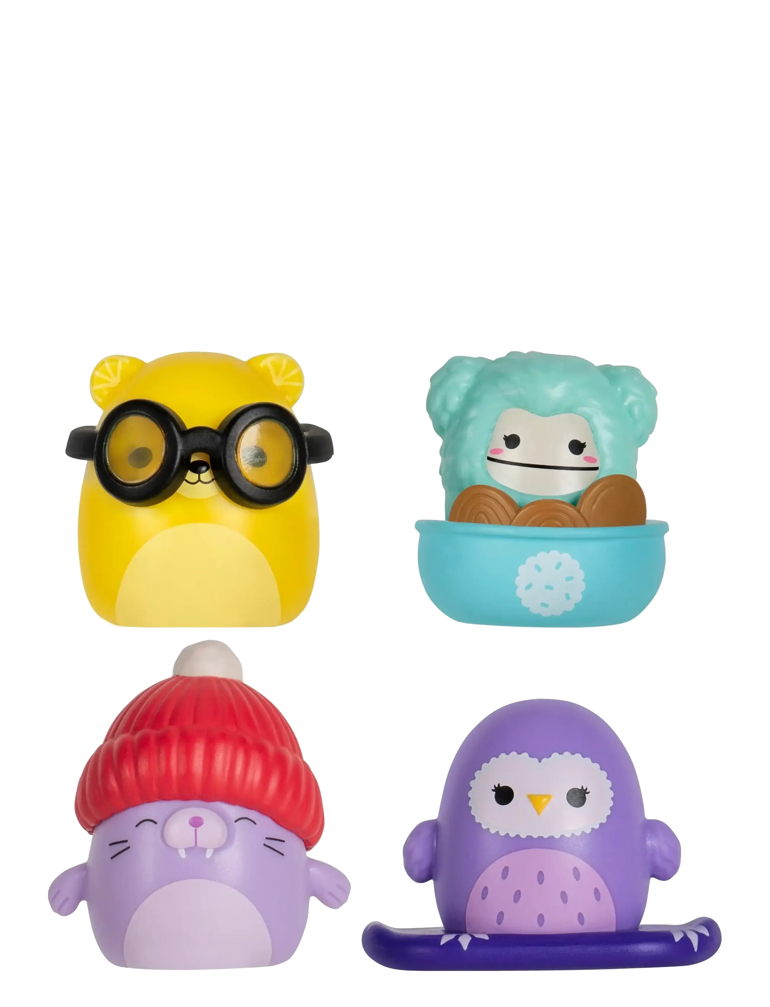 AMO - Squish-a-longs 2,5 cm 14 Pack Style 2 S3 - lekesett - multicolor - 3