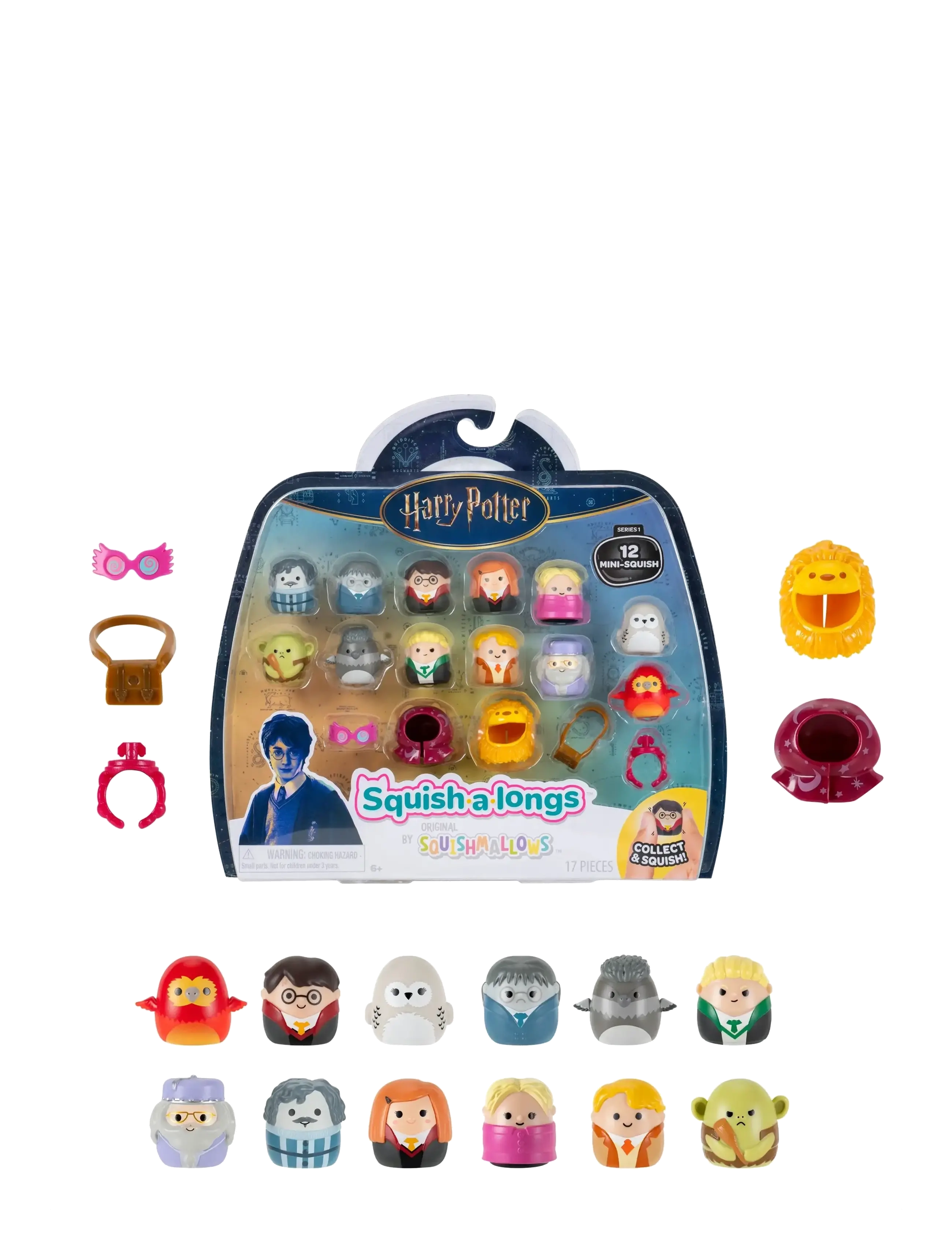 Squish-a-longs 2,5 cm Harry Potter 12 Pack - MULTICOLOR