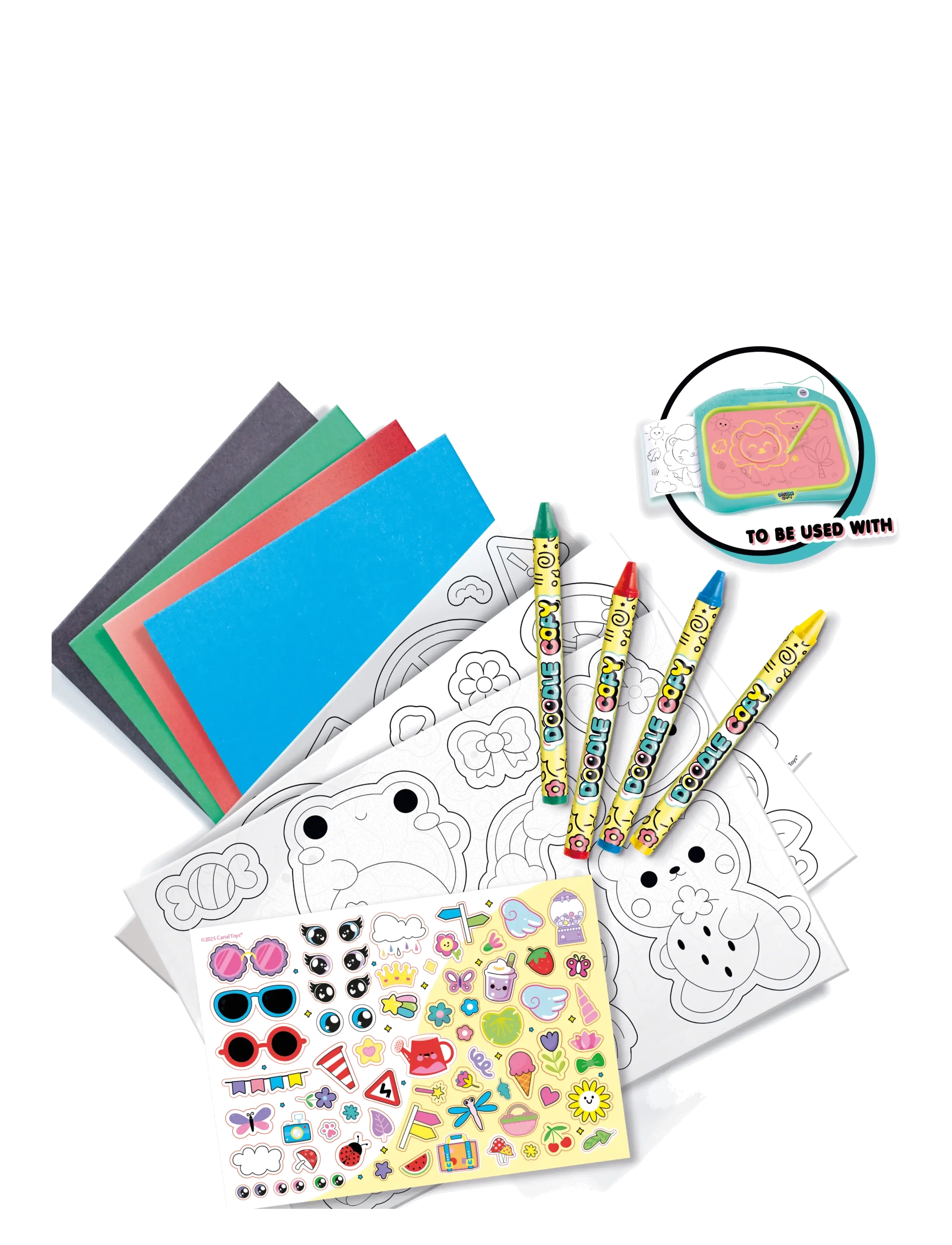 AMO Doodle Copy Refill PDQ - Tegne - MULTICOLOR / multi