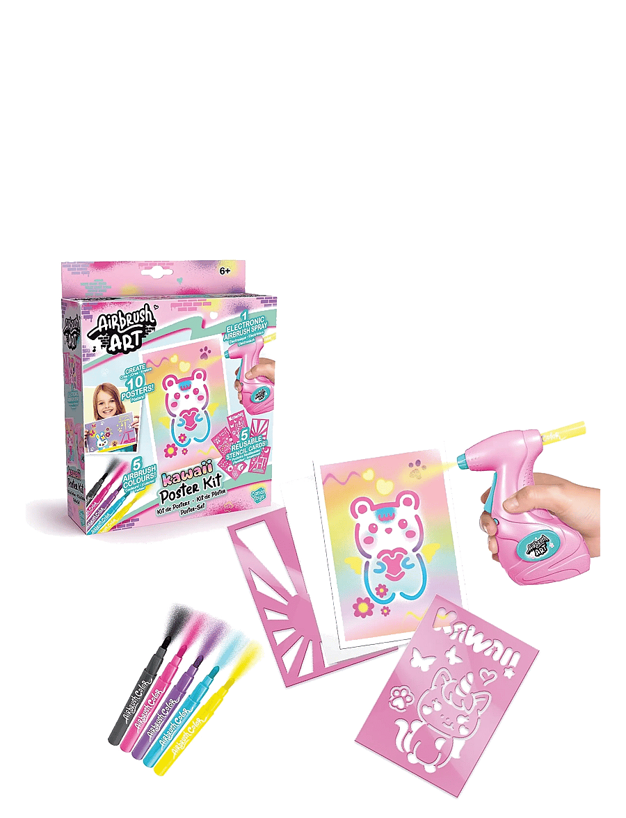 AMO - AIRBRUSH ART Art Mini Poster Kit - kreasæt - multicolor - 1