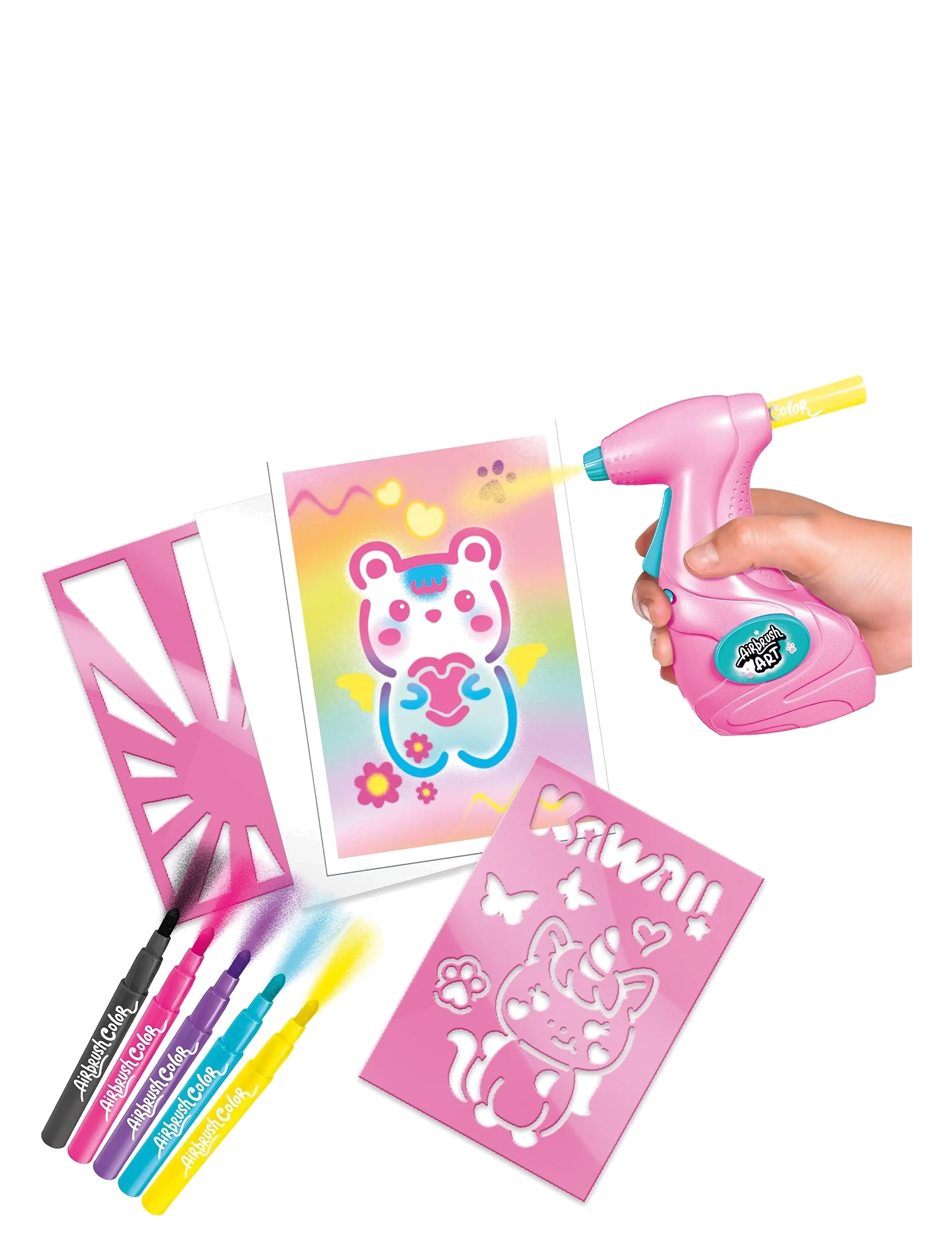 AMO - AIRBRUSH ART Art Mini Poster Kit - kreasæt - multicolor - 2