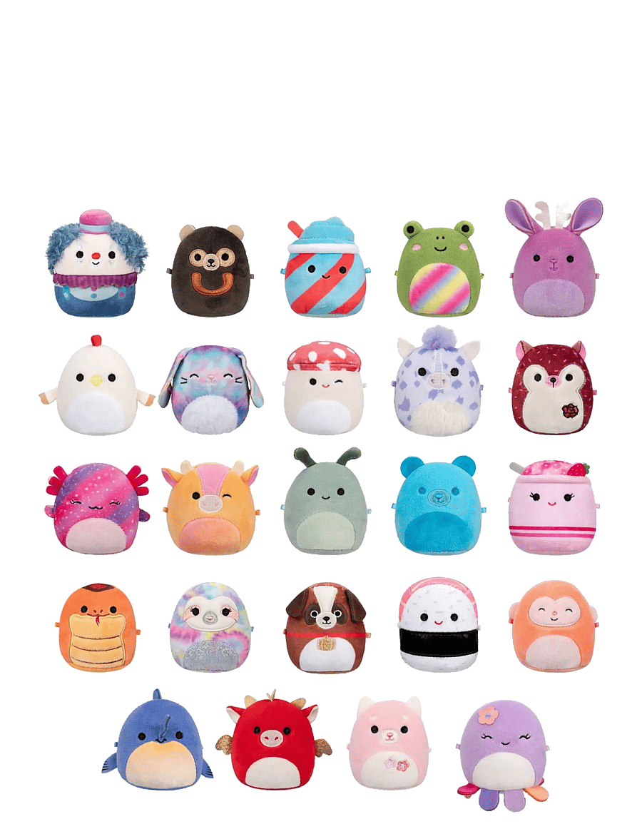 AMO - Micromallows 6 cm Blind Plush Asst S6 CDU - mjuka leksaker - multicolor - 0
