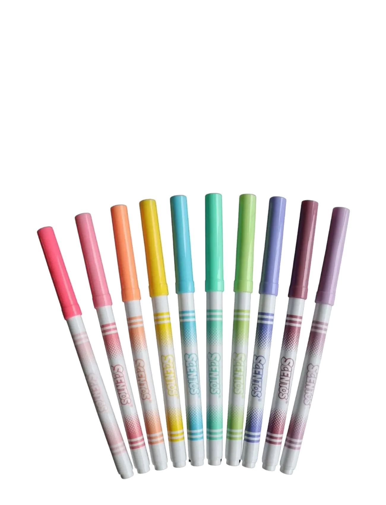 AMO - SCENTOS Fine Line Markers Pastel 10 pcs CDU - multicolor - 2