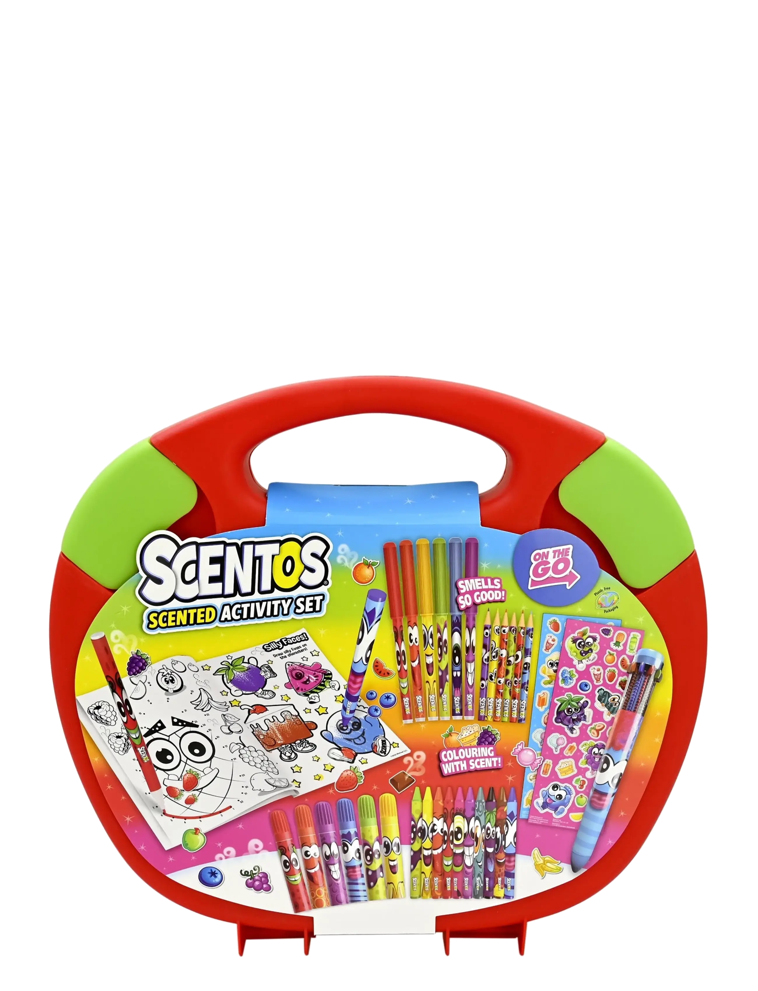 AMO SCENTOS On-the-go Activity Carry Case - Tegne - MULTICOLOR / red