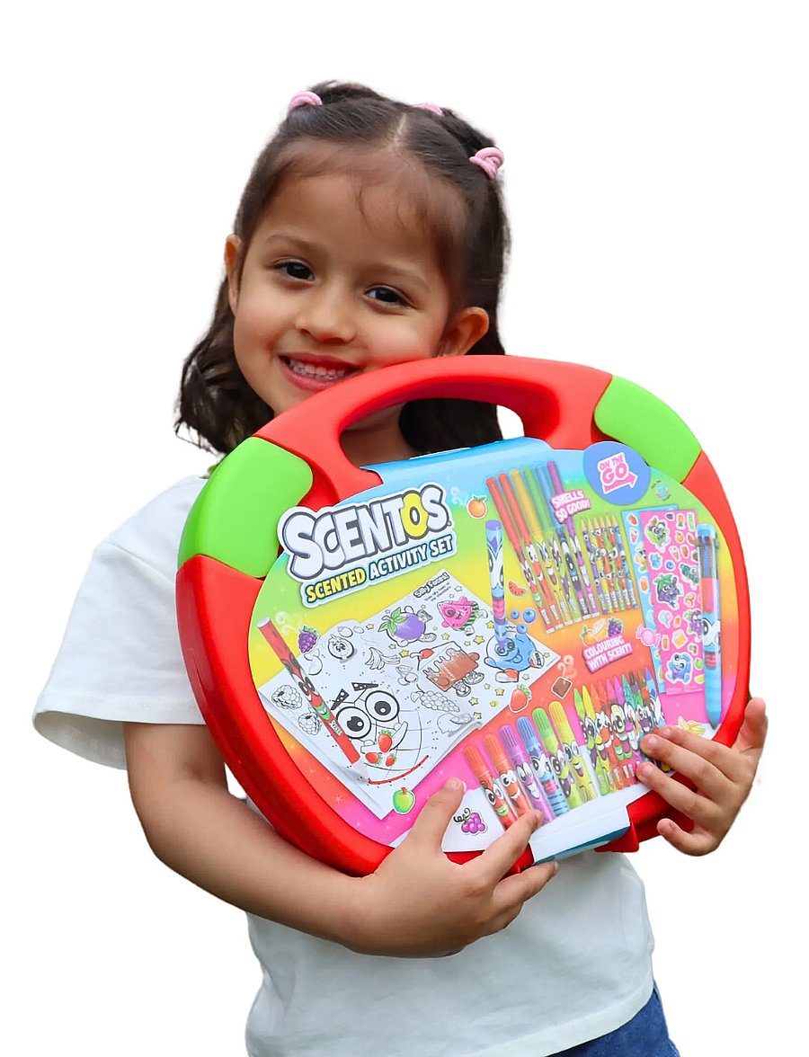 AMO - SCENTOS On-the-go Activity Carry Case - målar- & pysselböcker - multicolor - 0