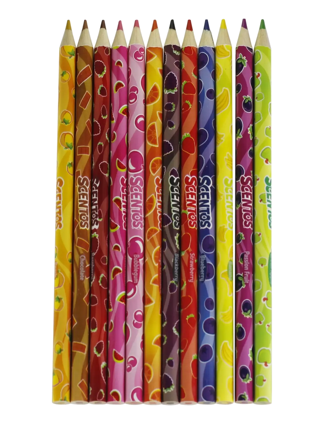 AMO - SCENTOS Colouring Pencils 12 pcs CDU - multicolor - 1