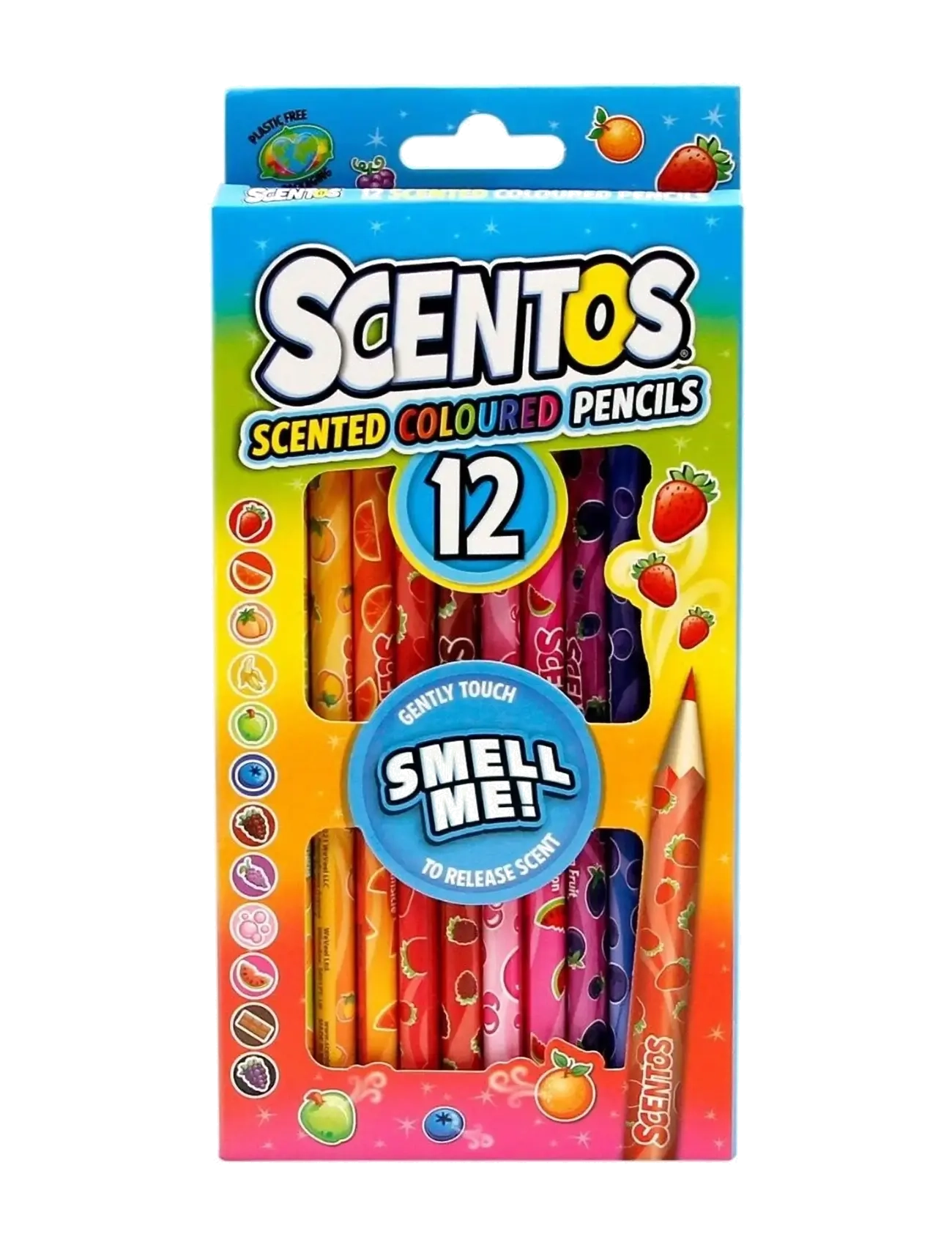 AMO - SCENTOS Colouring Pencils 12 pcs CDU - multicolor - 3