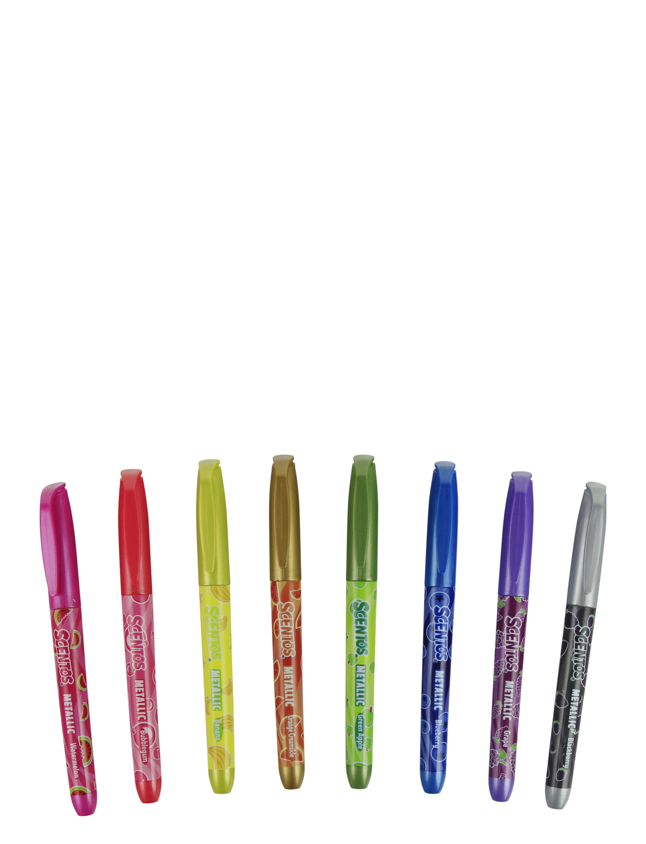 AMO - SCENTOS Metallic Markers 8 pcs CDU - multicolor - 2