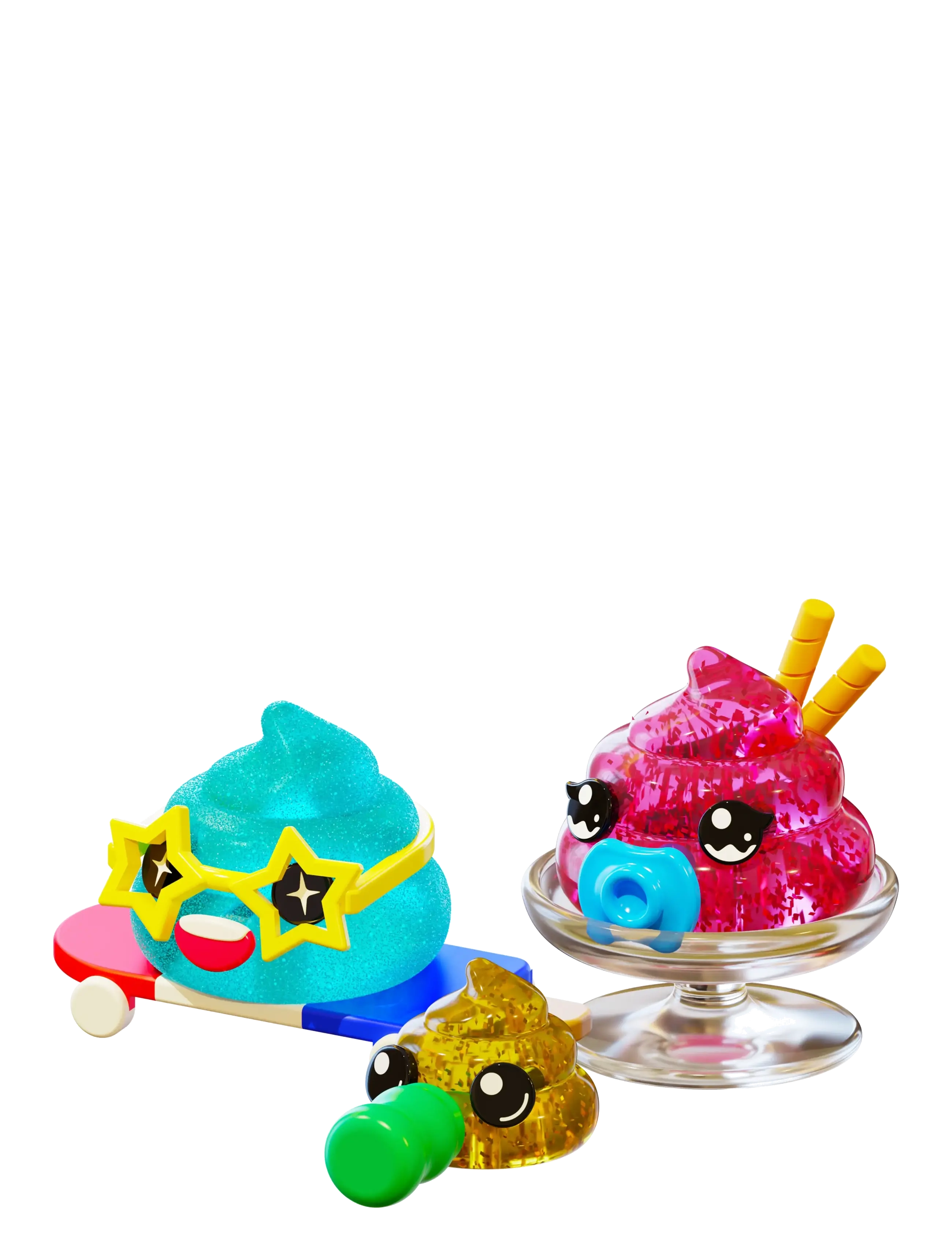 AMO - SquishyVerse Snackipoos S1 Family Pack - multicolor - 1