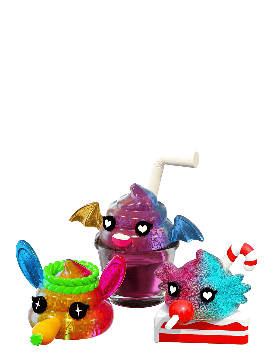 AMO - SquishyVerse Snackipoos S1 Squish Factory Playset - kreasæt - multicolor - 2