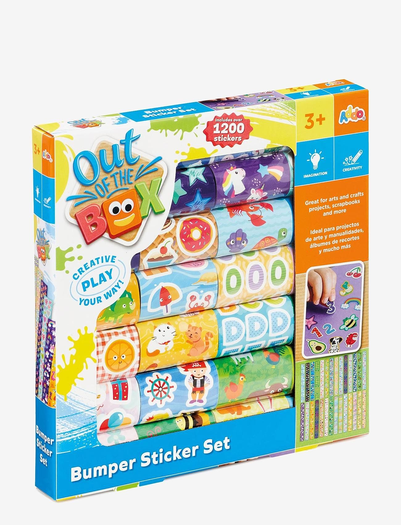 AMO - OUT OF THE BOX Bumper Sticker Set - klistermærker - multi coloured - 1
