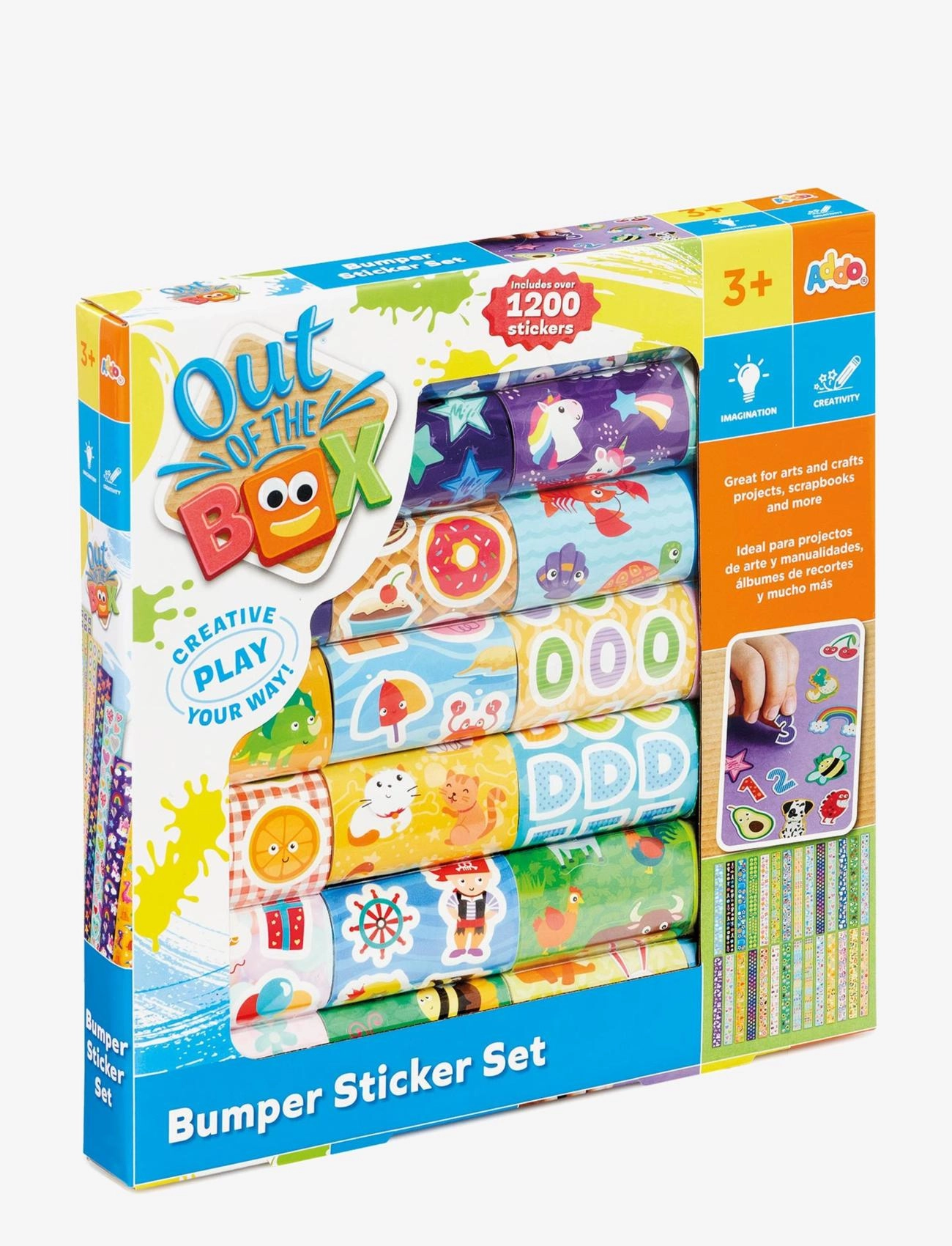 Out of the Box - OUT OF THE BOX Bumper Sticker Set - pyssel - multi coloured - 1