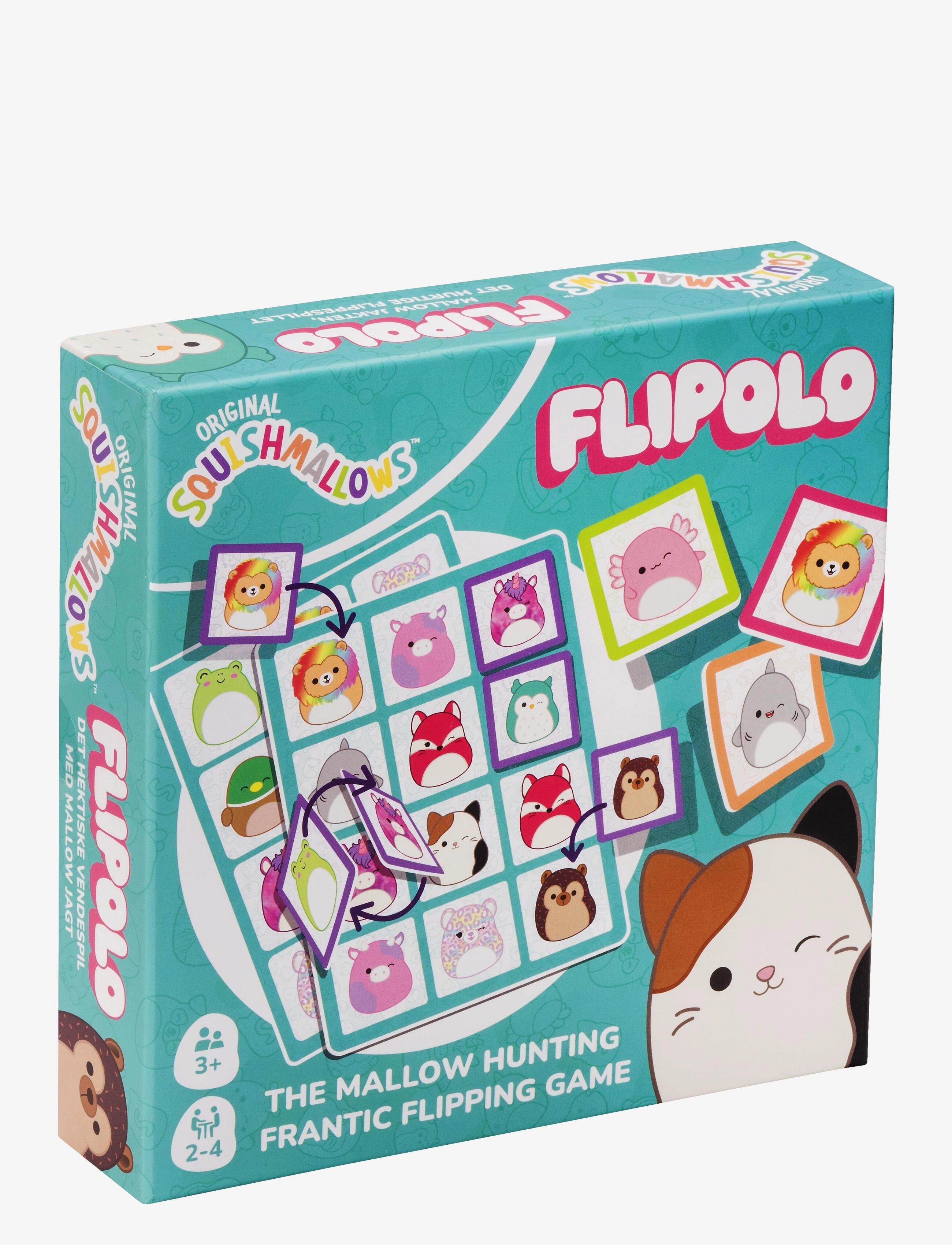 Squishmallows Games Squishmallows Flipolo, Børn, Memory, Multi/mønstret, Str: ONE SIZE