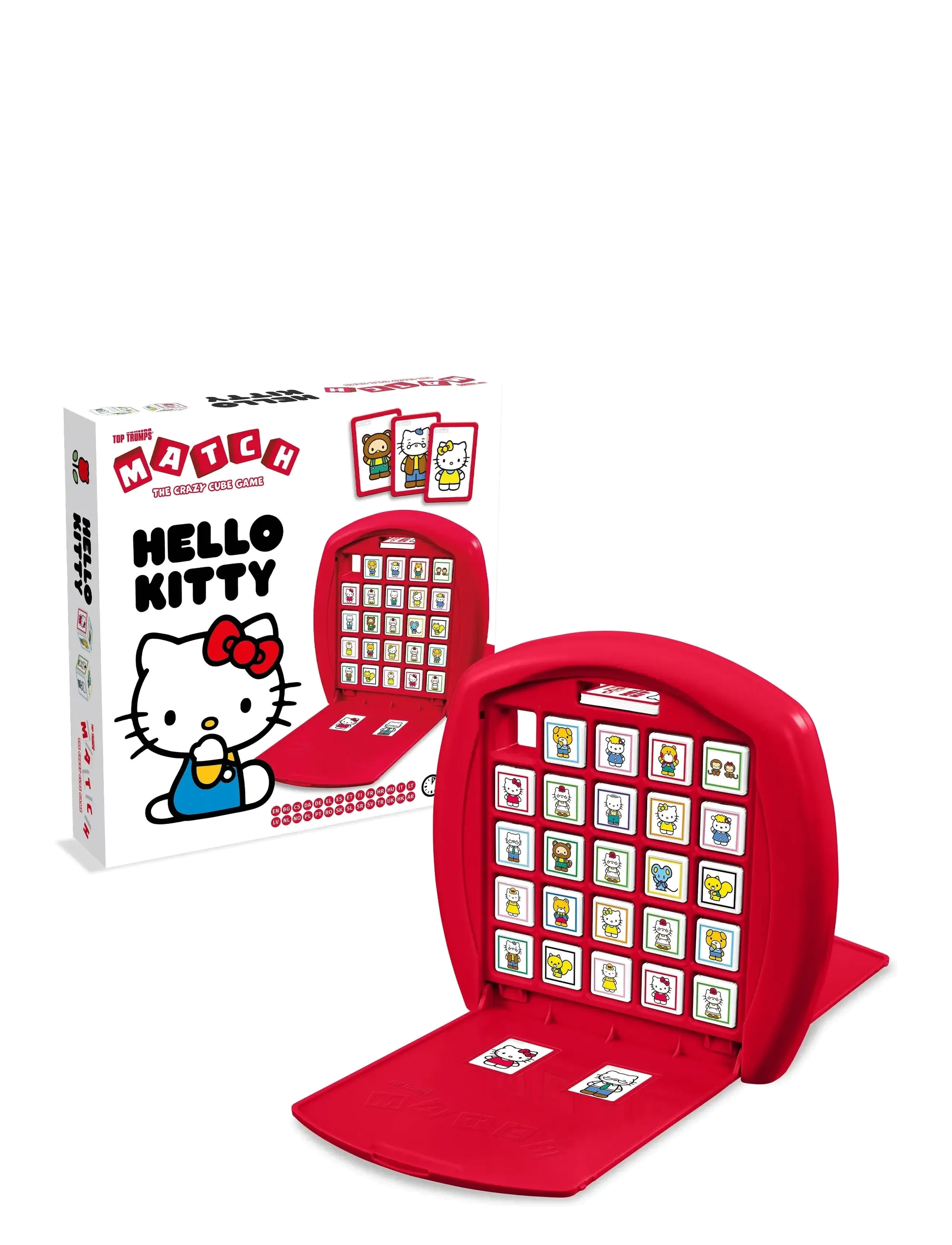 AMO Games Match Hello Kitty, Board Spil, Rød, Str: ONE SIZE