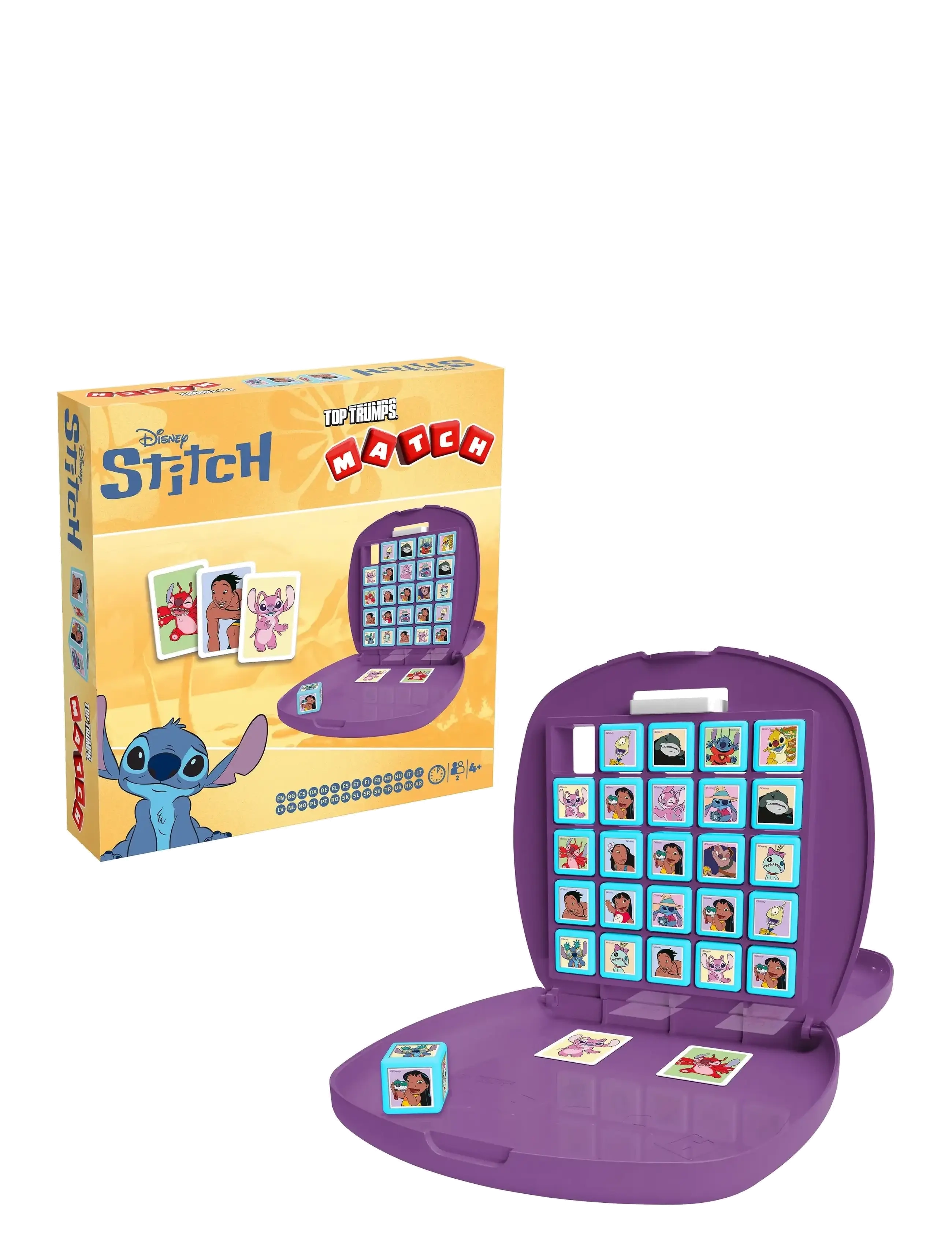 AMO Games Match Stitch, Board Spil, Lila, Str: ONE SIZE