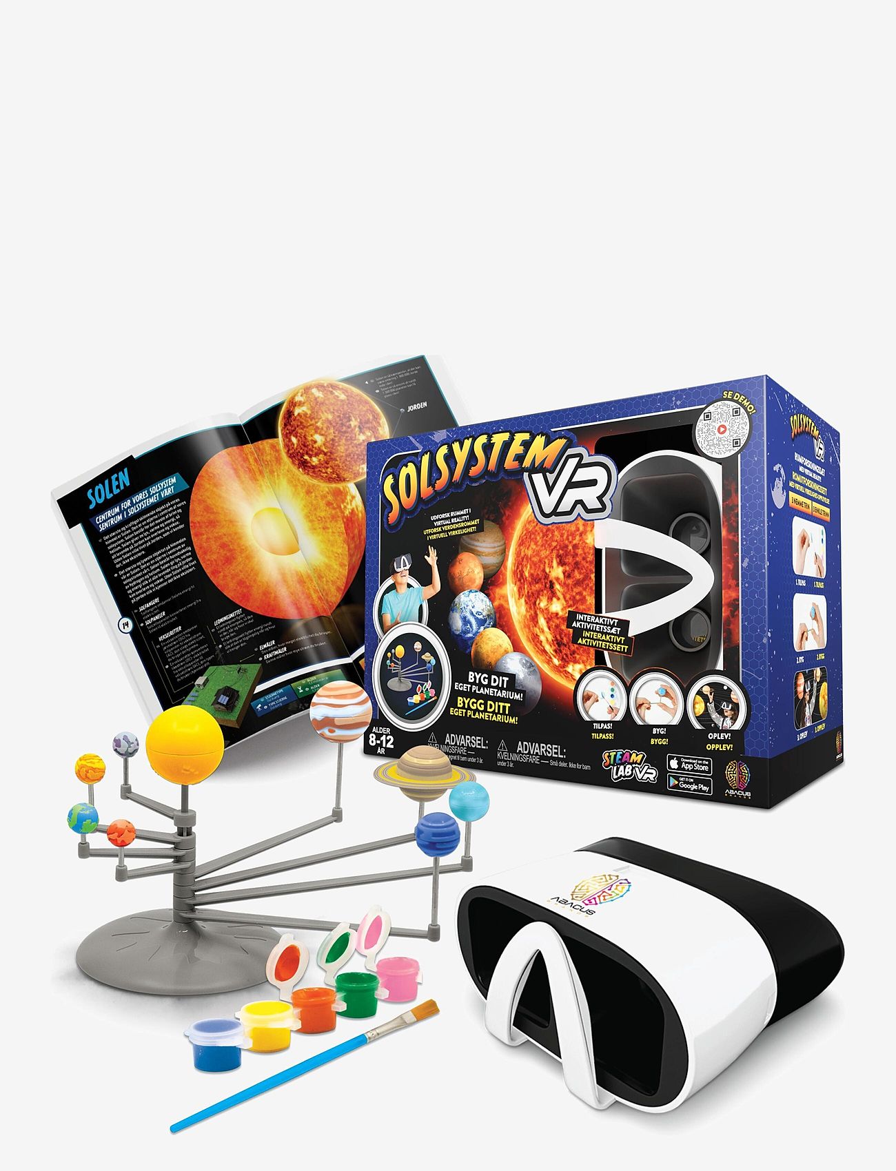 Abacus - ABACUS VR Solar System (DK/NO) - experiments and science - multicolor - 3