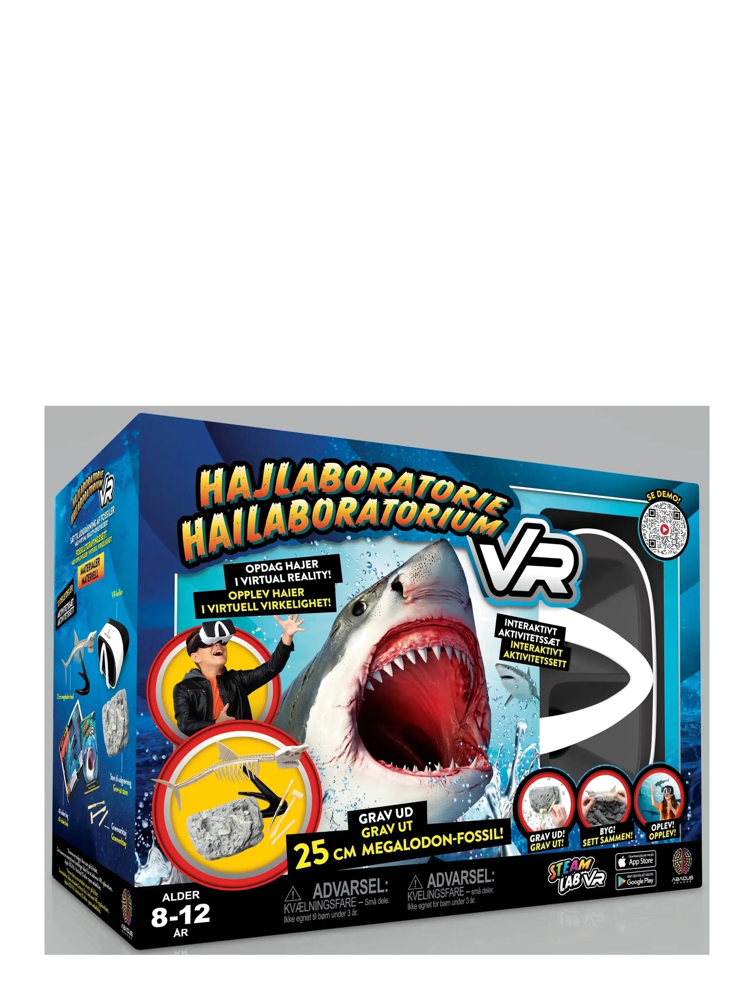 AMO - ABACUS VR Steam Lab Shark Lab (NO/DK) - kokeet ja tiede - multicolor - 2