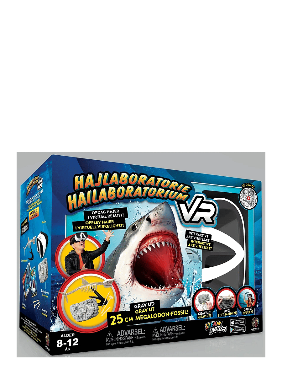 AMO - ABACUS VR Steam Lab Shark Lab (NO/DK) - kokeet ja tiede - multicolor - 2