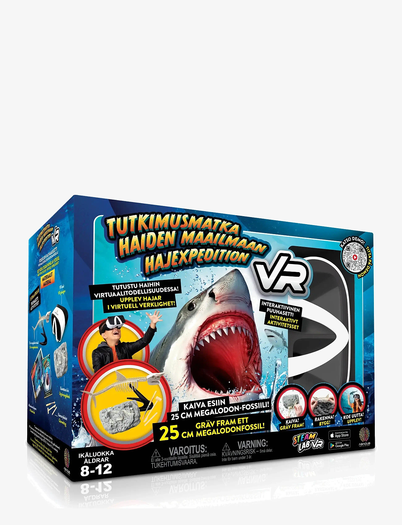 AMO - ABACUS VR Steam Lab Shark Lab(FI/SE) - eksperimenter og videnskab - multicolor - 0