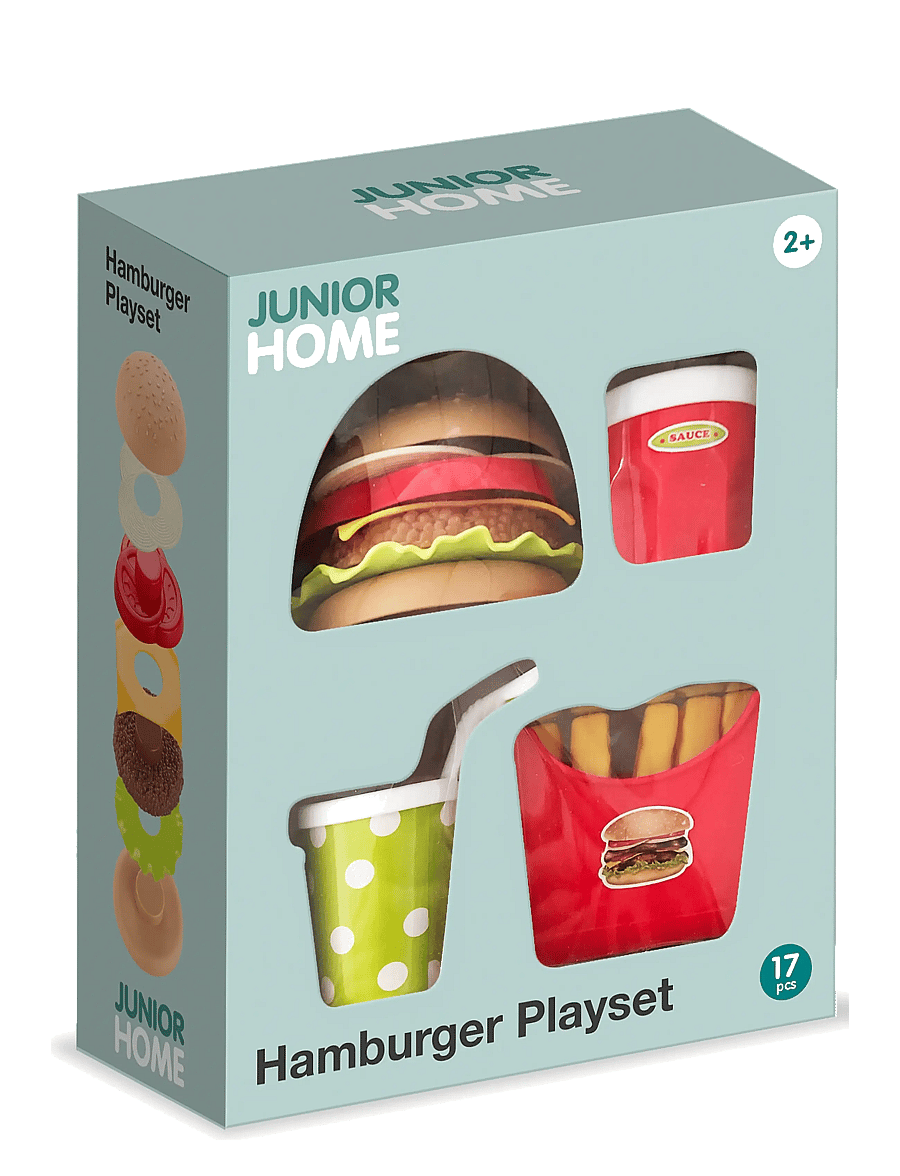 AMO - JUNIOR HOME Hamburger Playset - leikfangamatur & kökur - multicolor - 0
